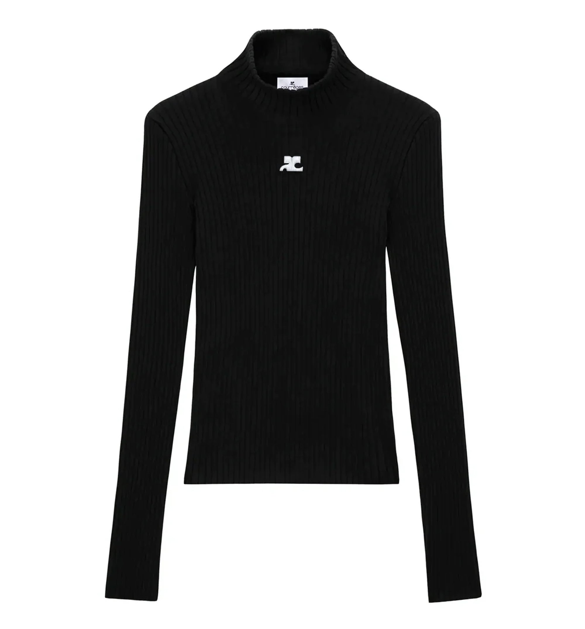 Reedition Rib Knit Mockneck Sweater