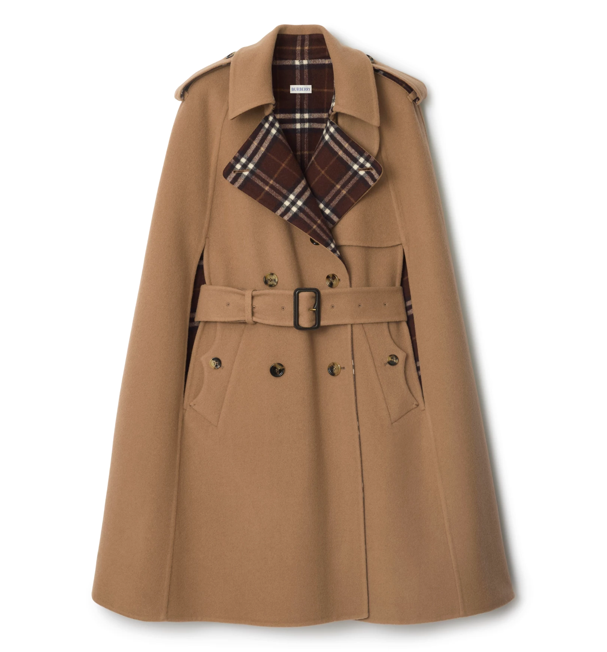 Wool Belmont Trench Cape