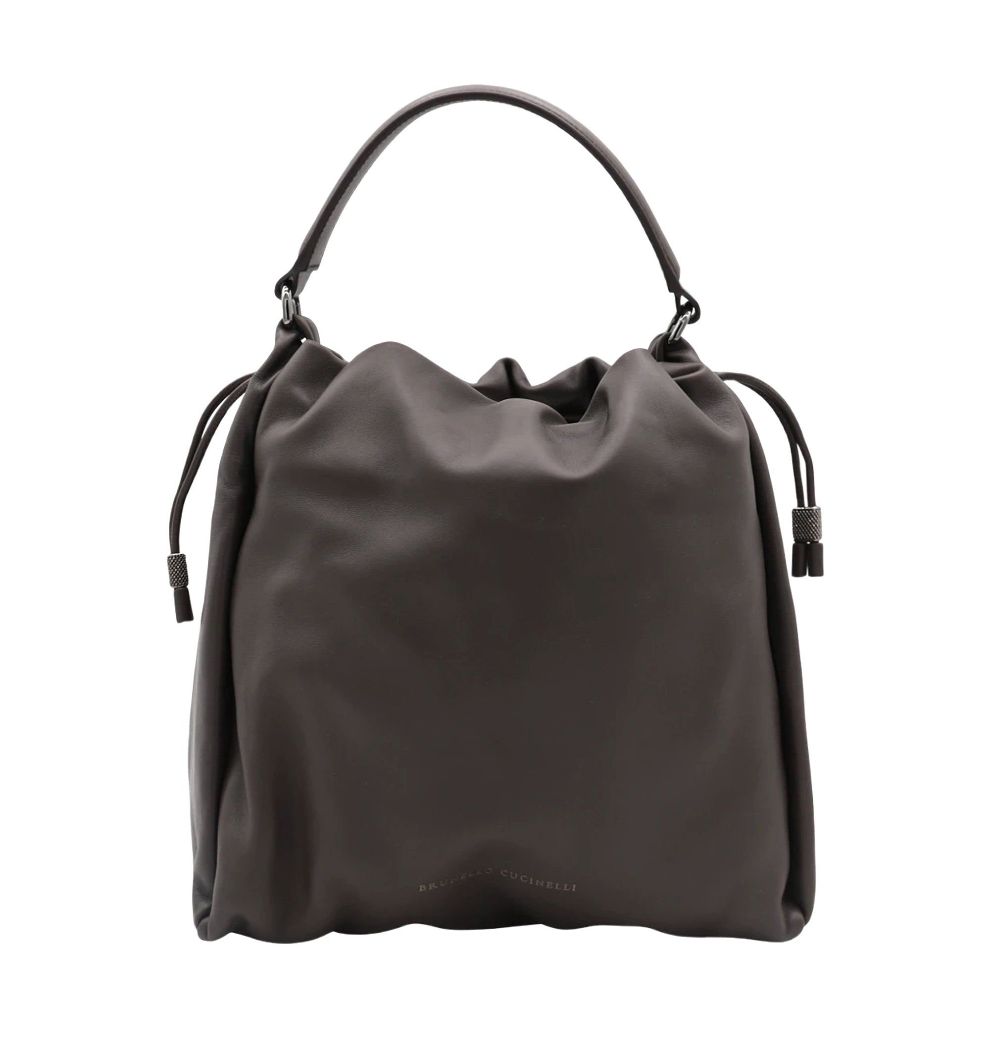 Bucket Mellow Leather Handbag