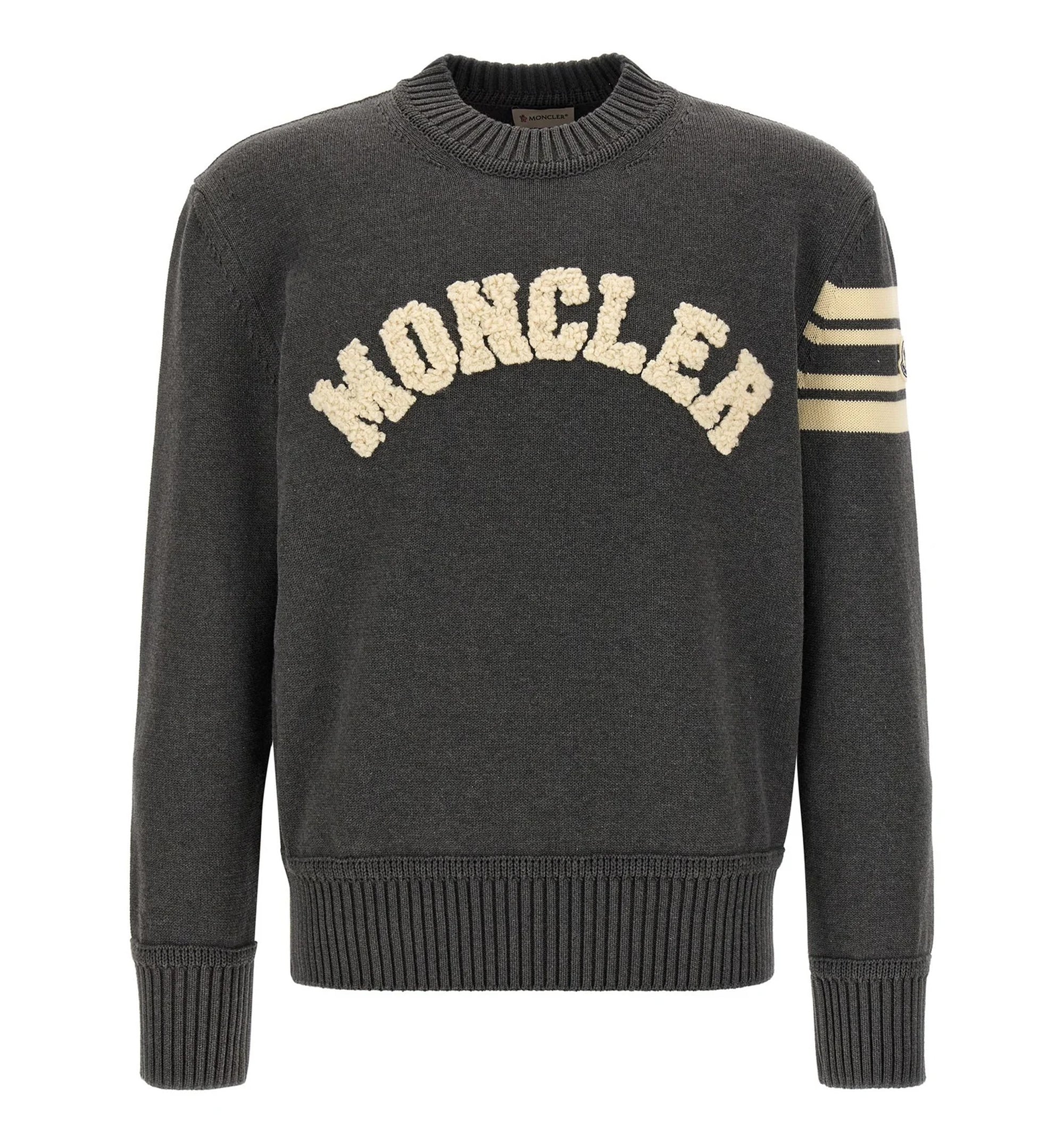 Bouclé Logo Sweater