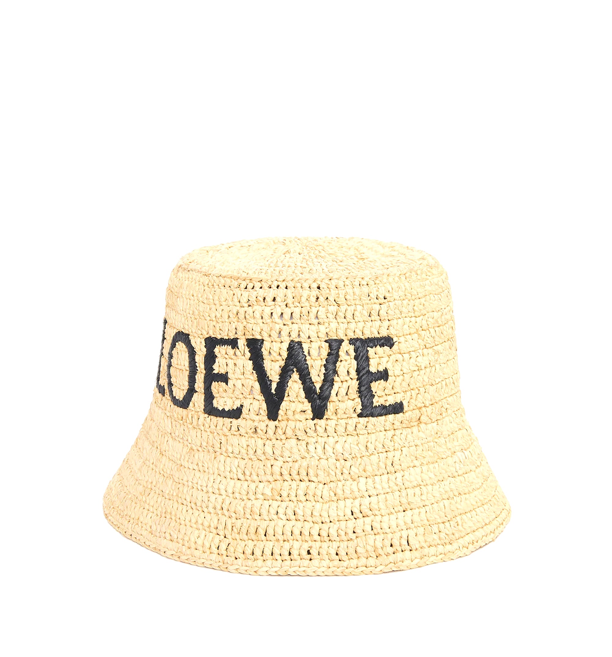Bucket Hat in Raffia