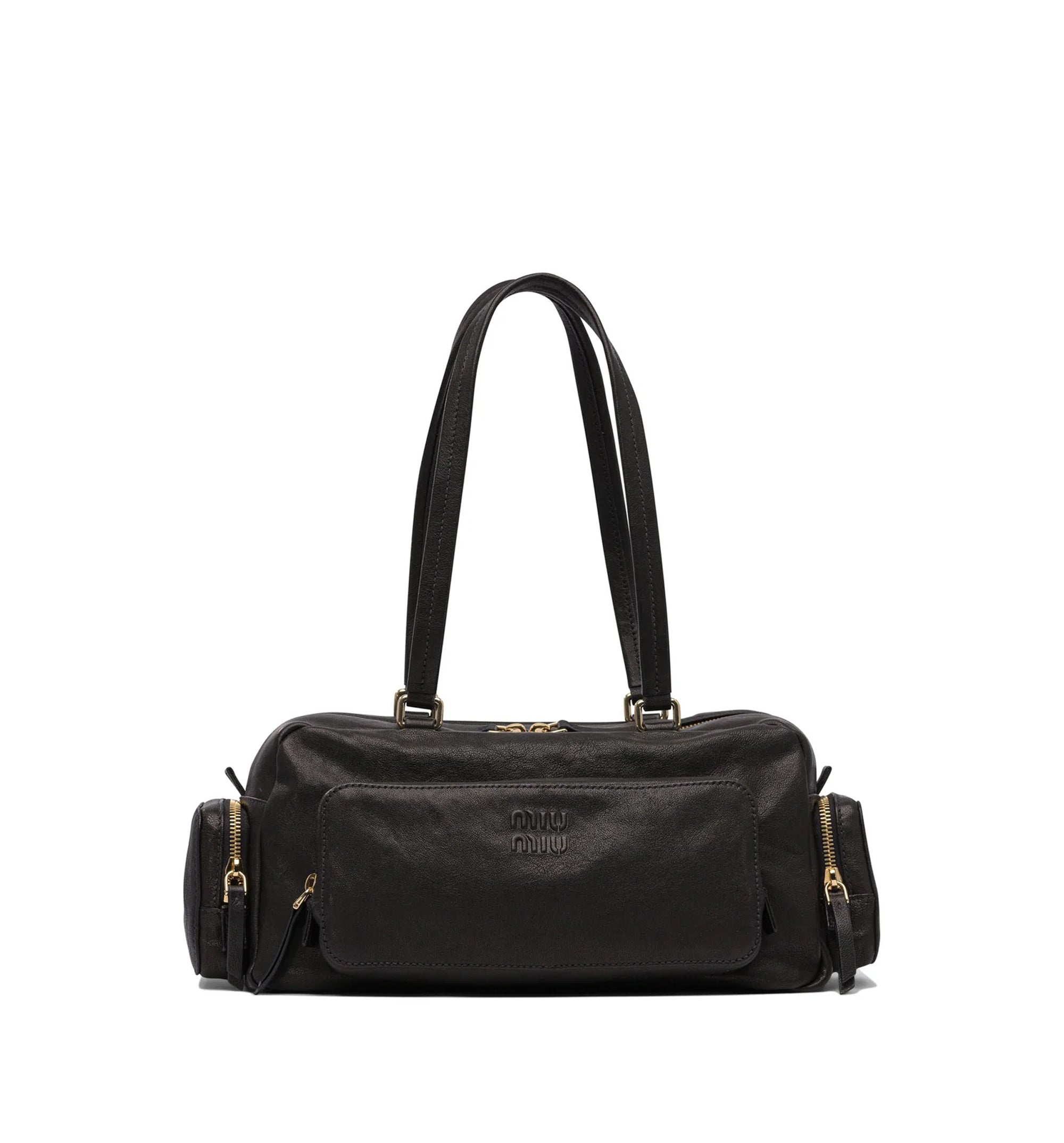 Pocket Washed Nappa Leather Bag