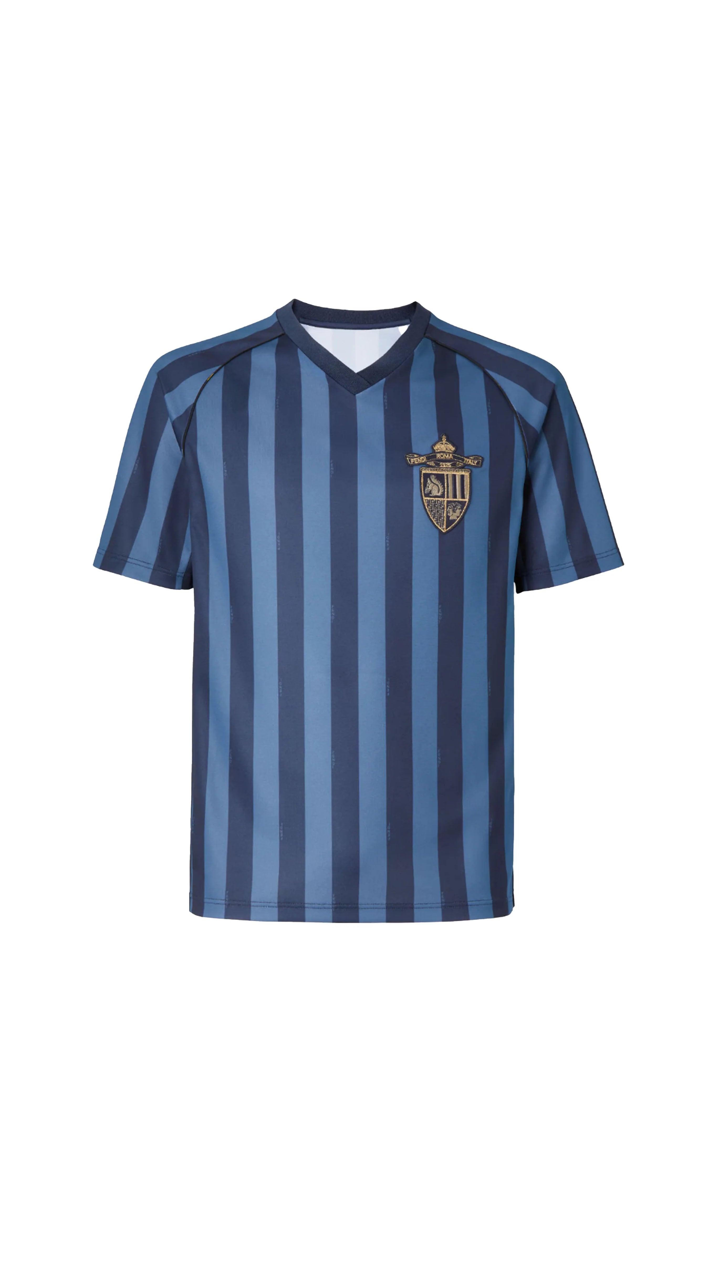 Pequin Fabric T-shirt - Blue