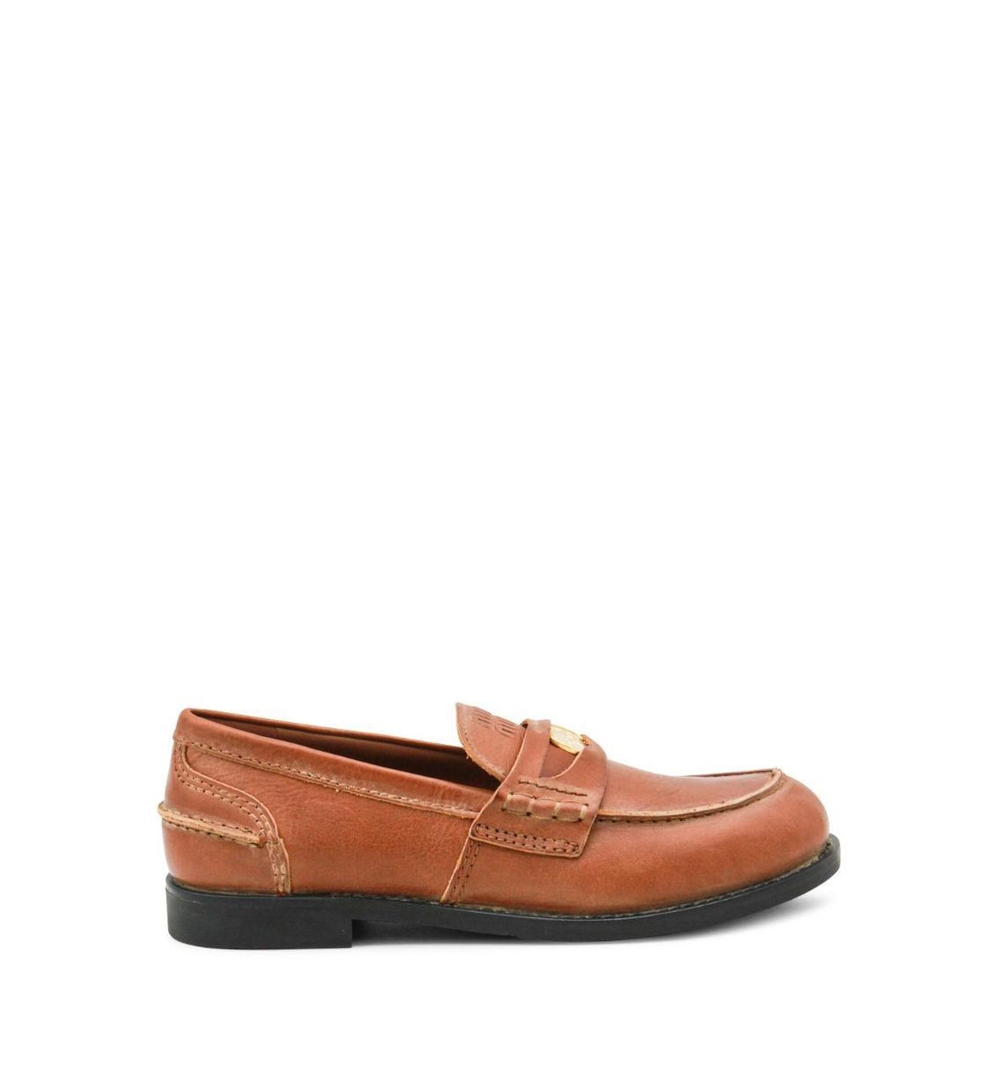 Embossed Loafers