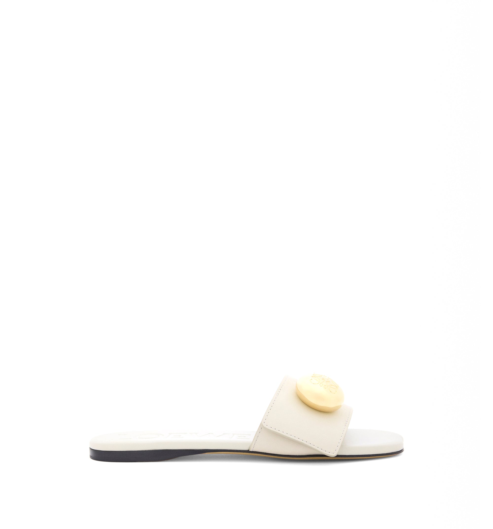 Pebble Slide in Soft Calfskin
