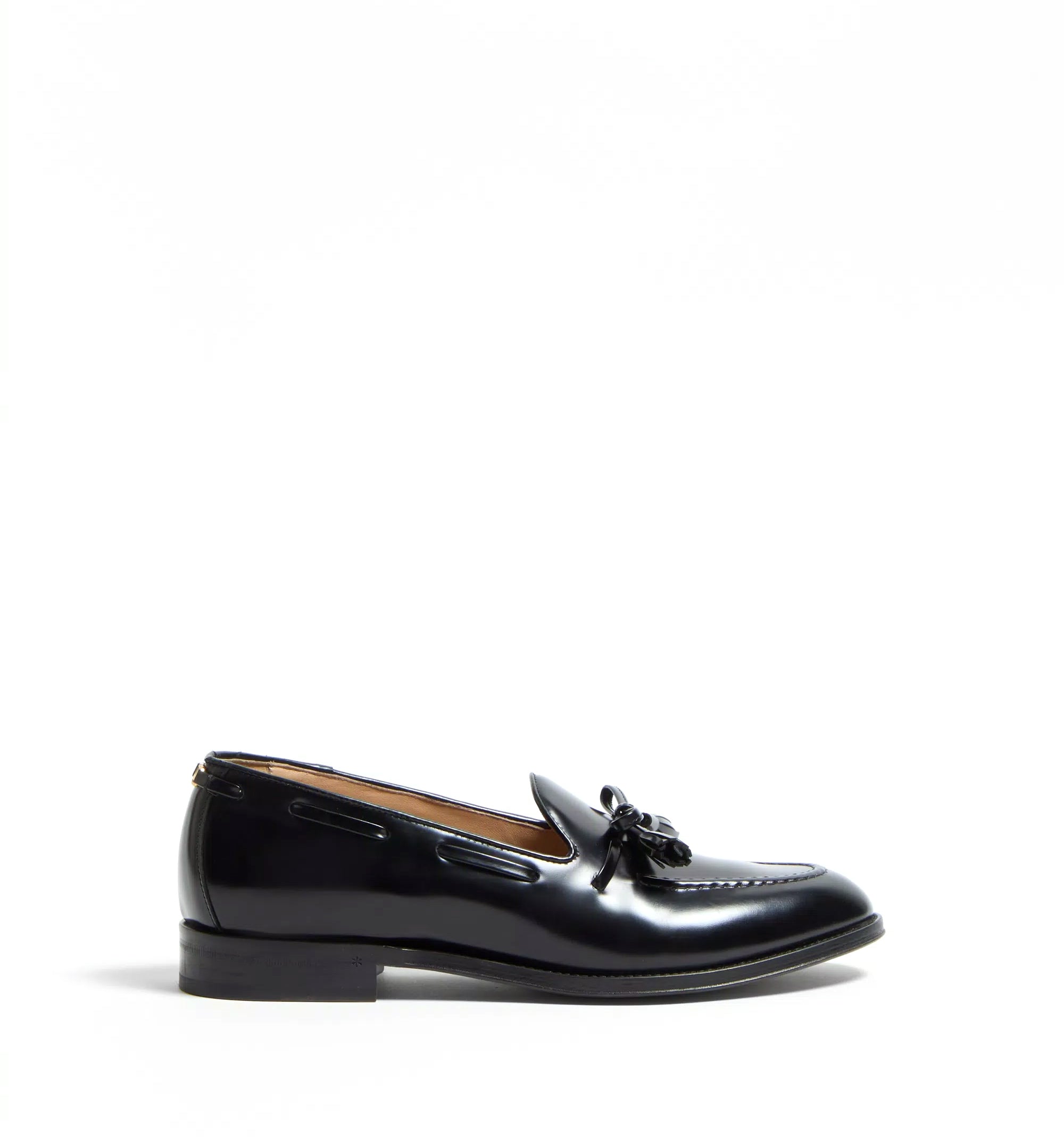 Bowshire Loafer In Shiny Calfskin