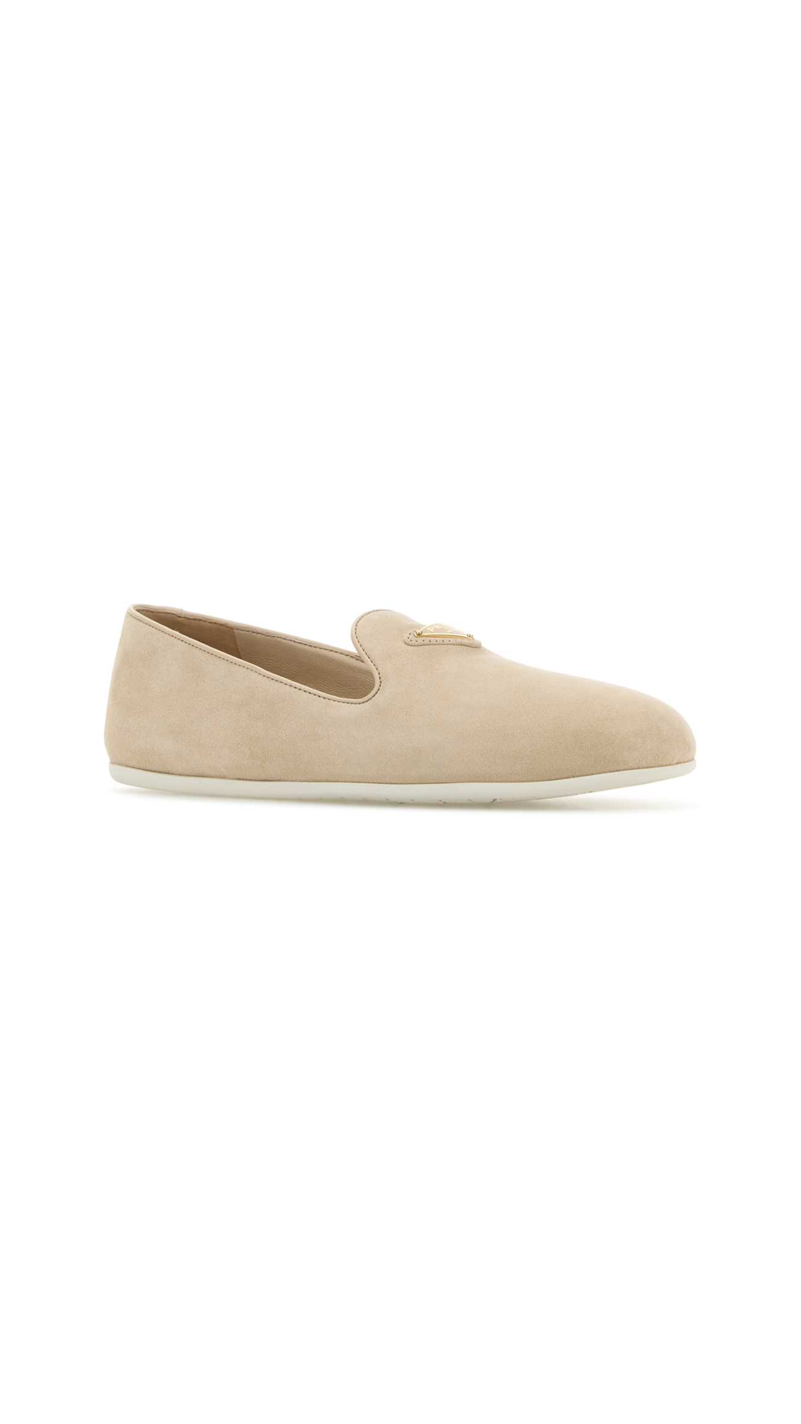 Suede Loafers - Desert Beige