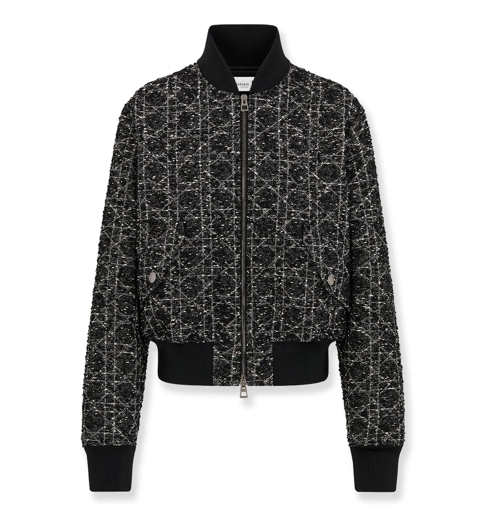 Macrocannage Bomber Jacket