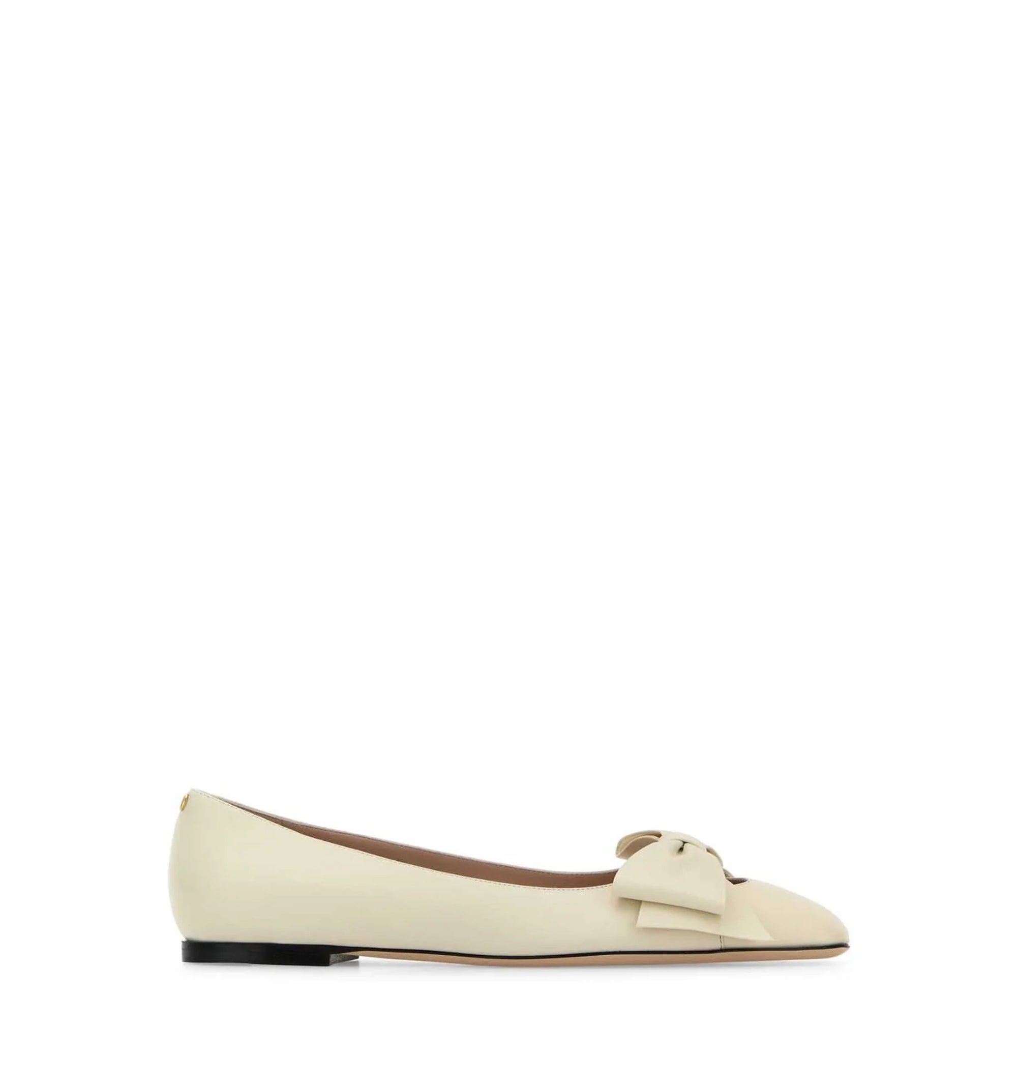 Bowow Round Toe Slip-On Ballet Flats
