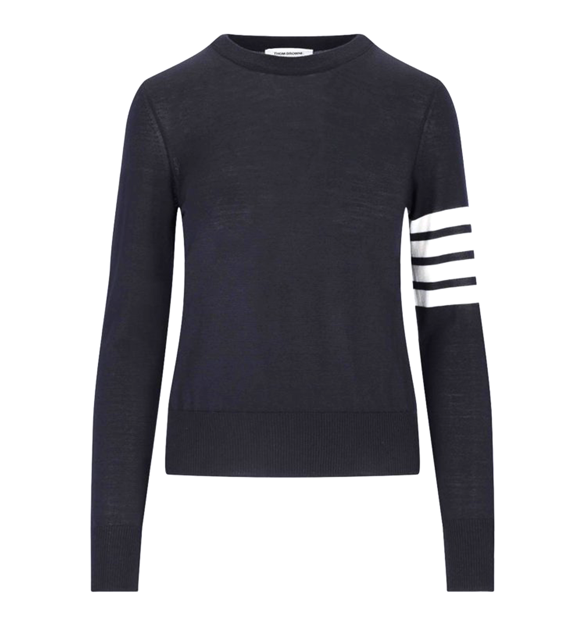 Fine Merino Wool 4-Bar Pullover