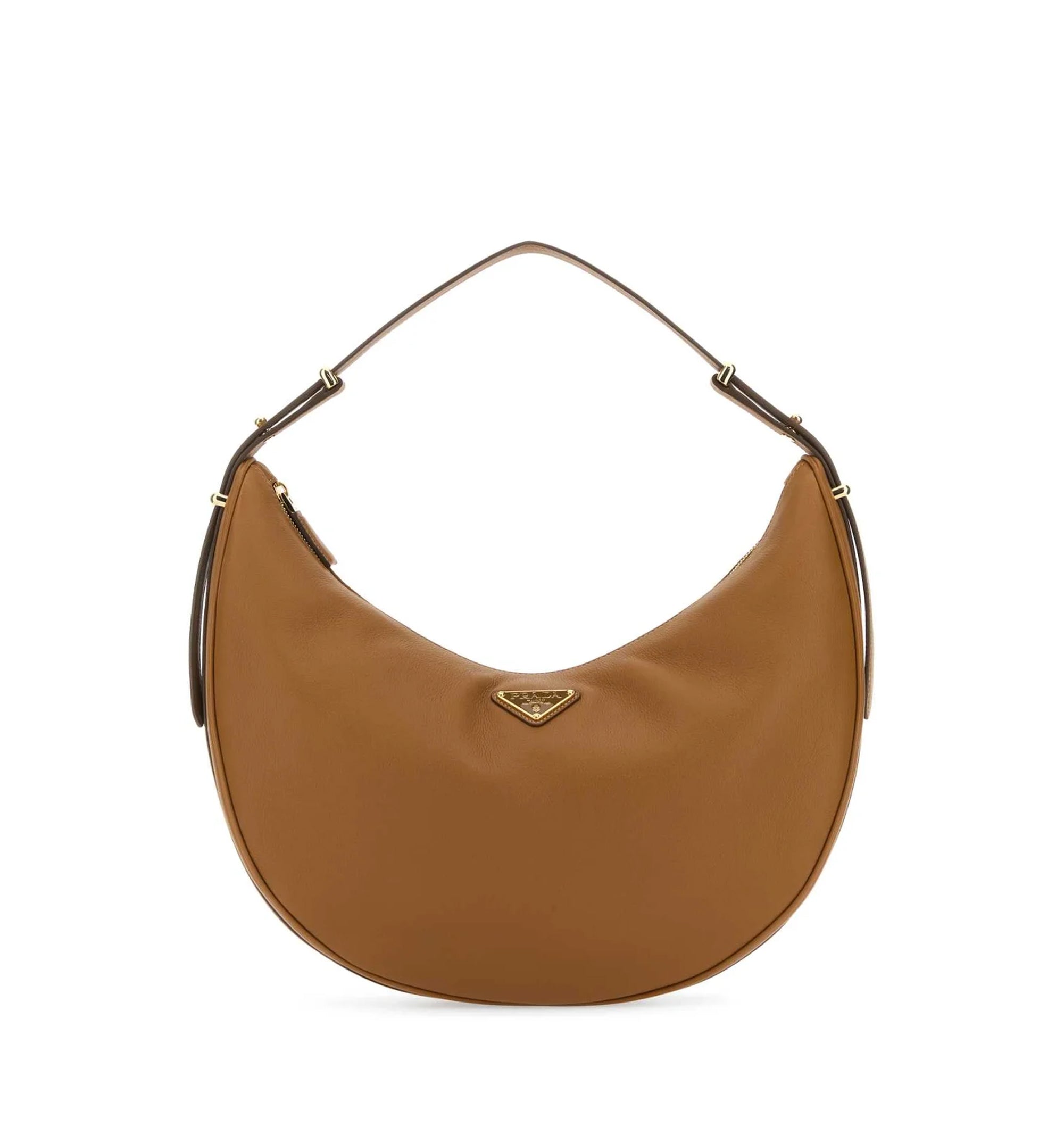 Arqué Medium Leather Shoulder Bag