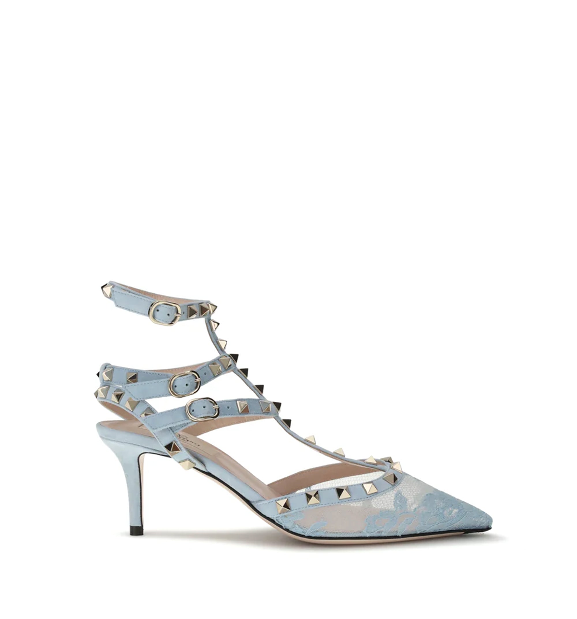 Rockstud Lace Pumps