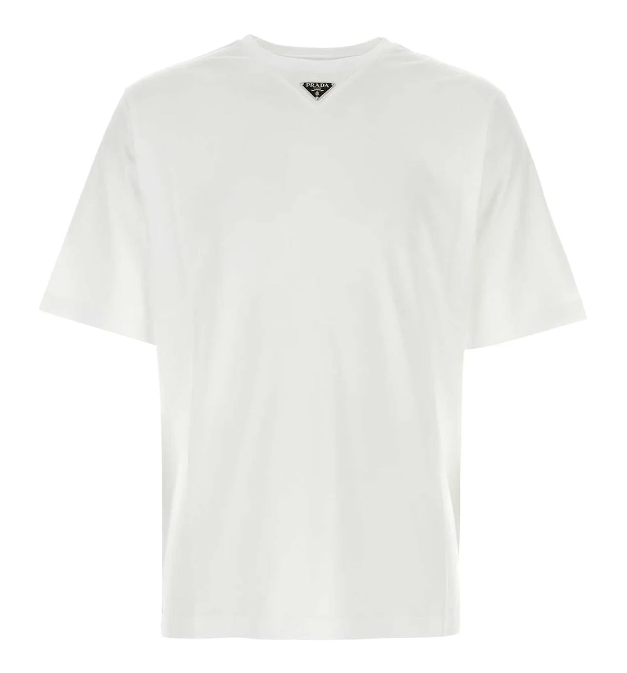 Logo Plaque Crewneck T-Shirt