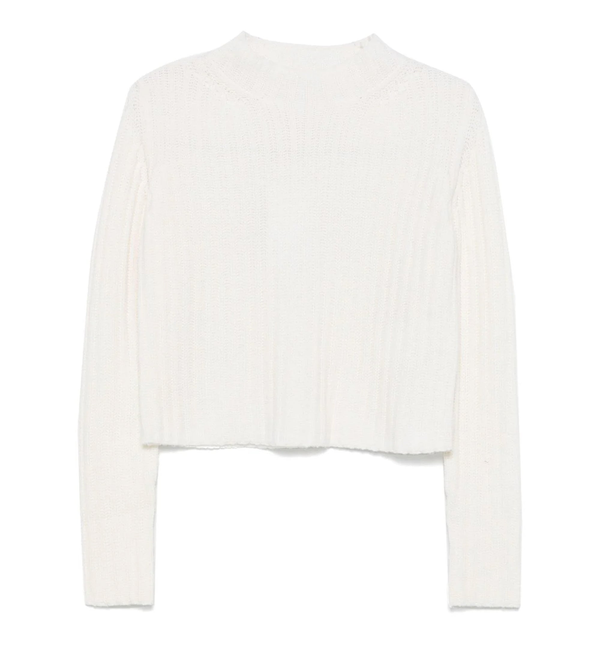Aloa Wool And Cashmere Ribbed Sweater