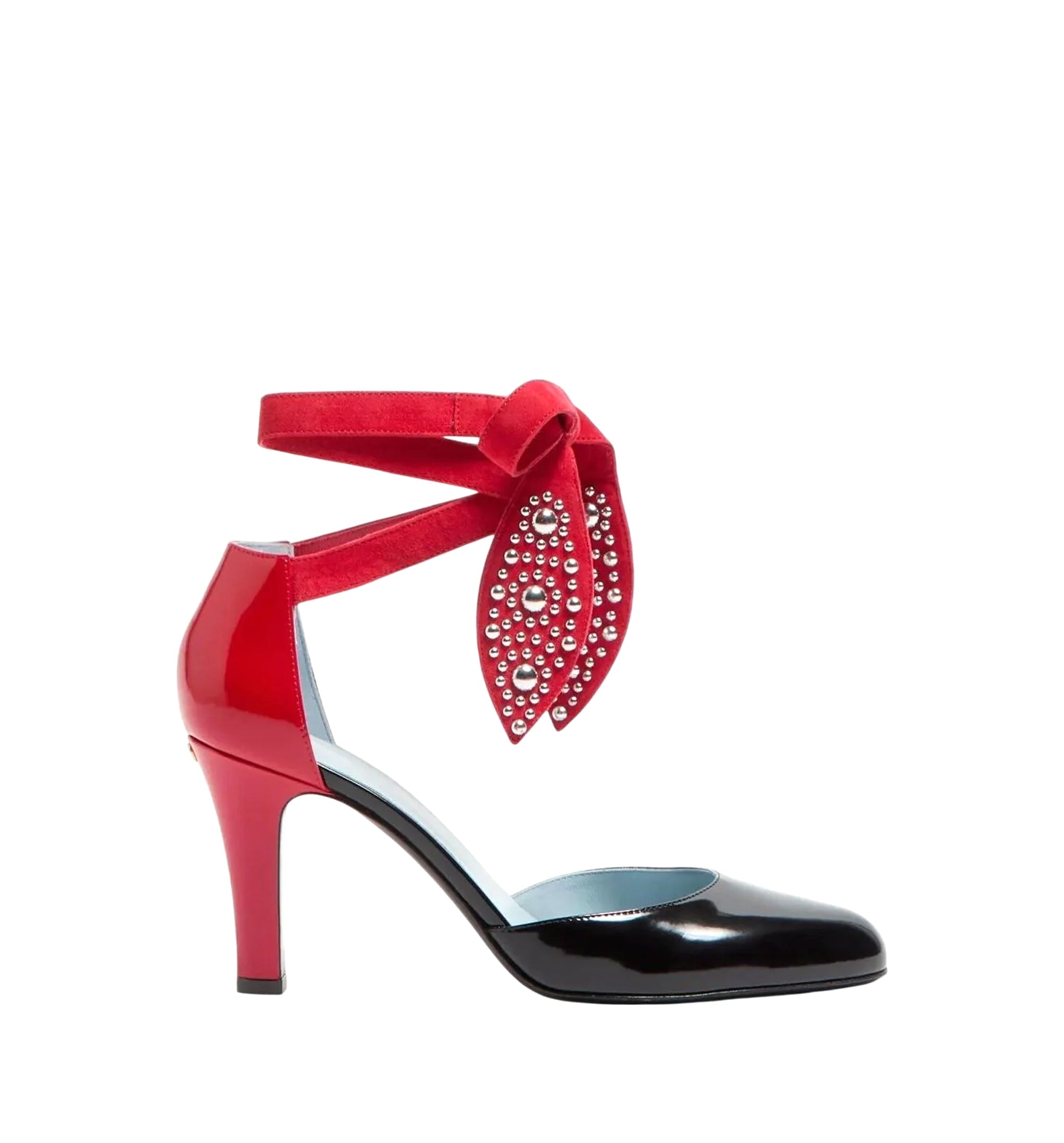 Two-tone Leather Foliefoliage Pumps