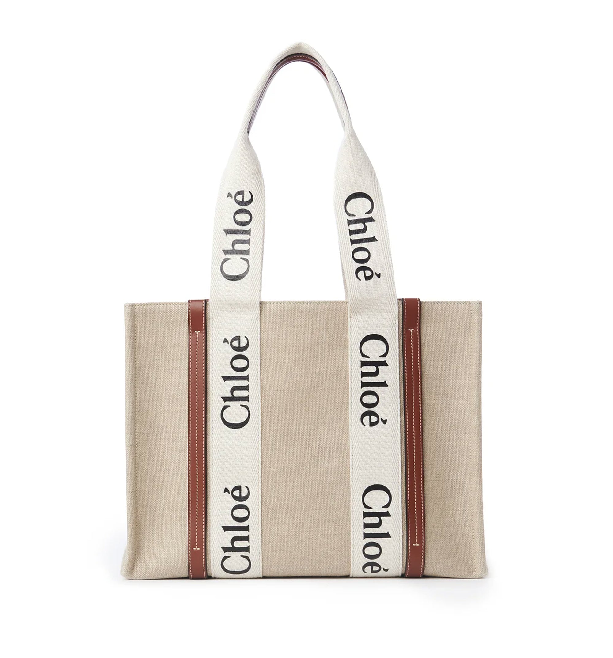 Woody Tote Bag In Linen