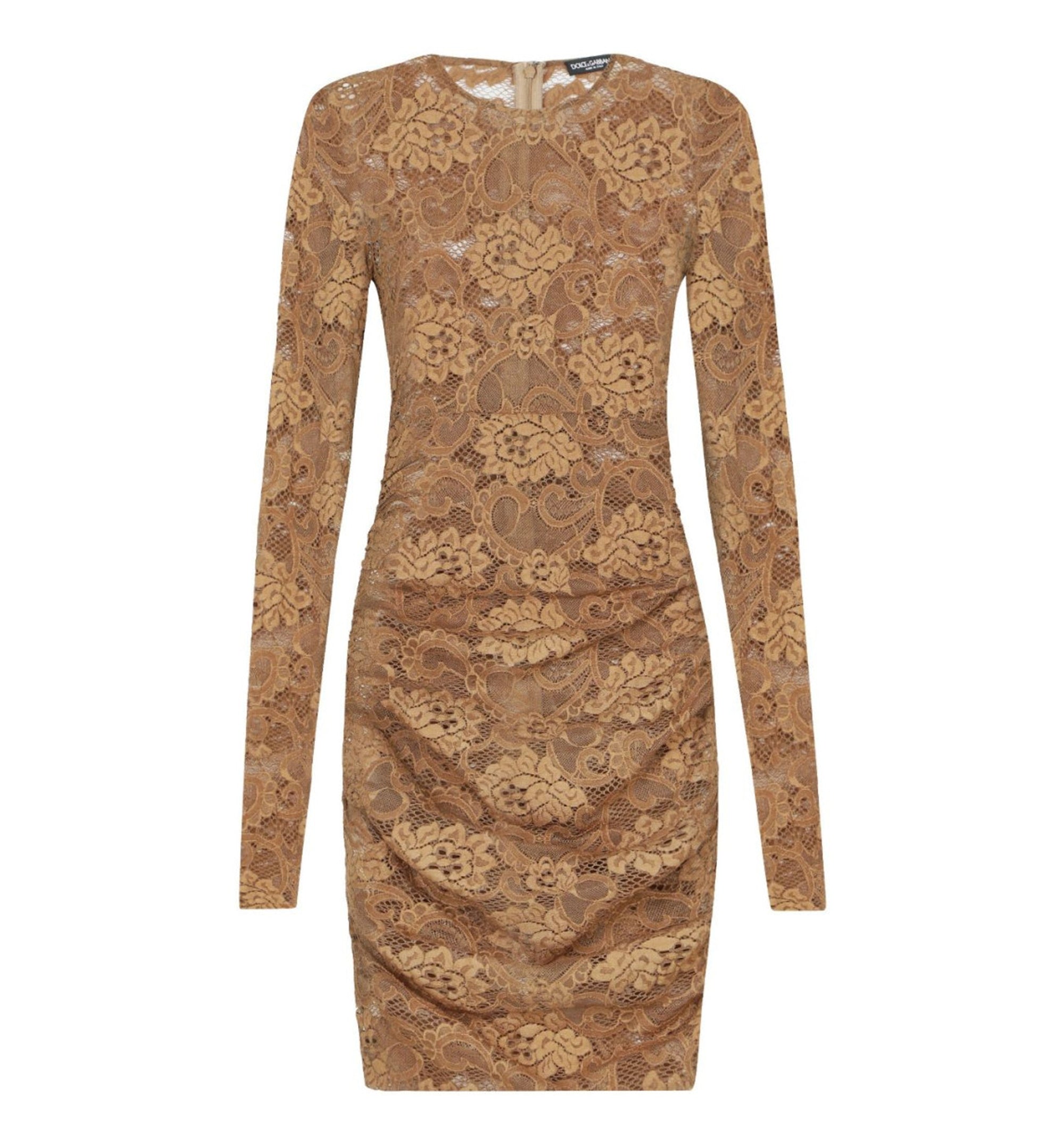 Short Floral Lace Dress