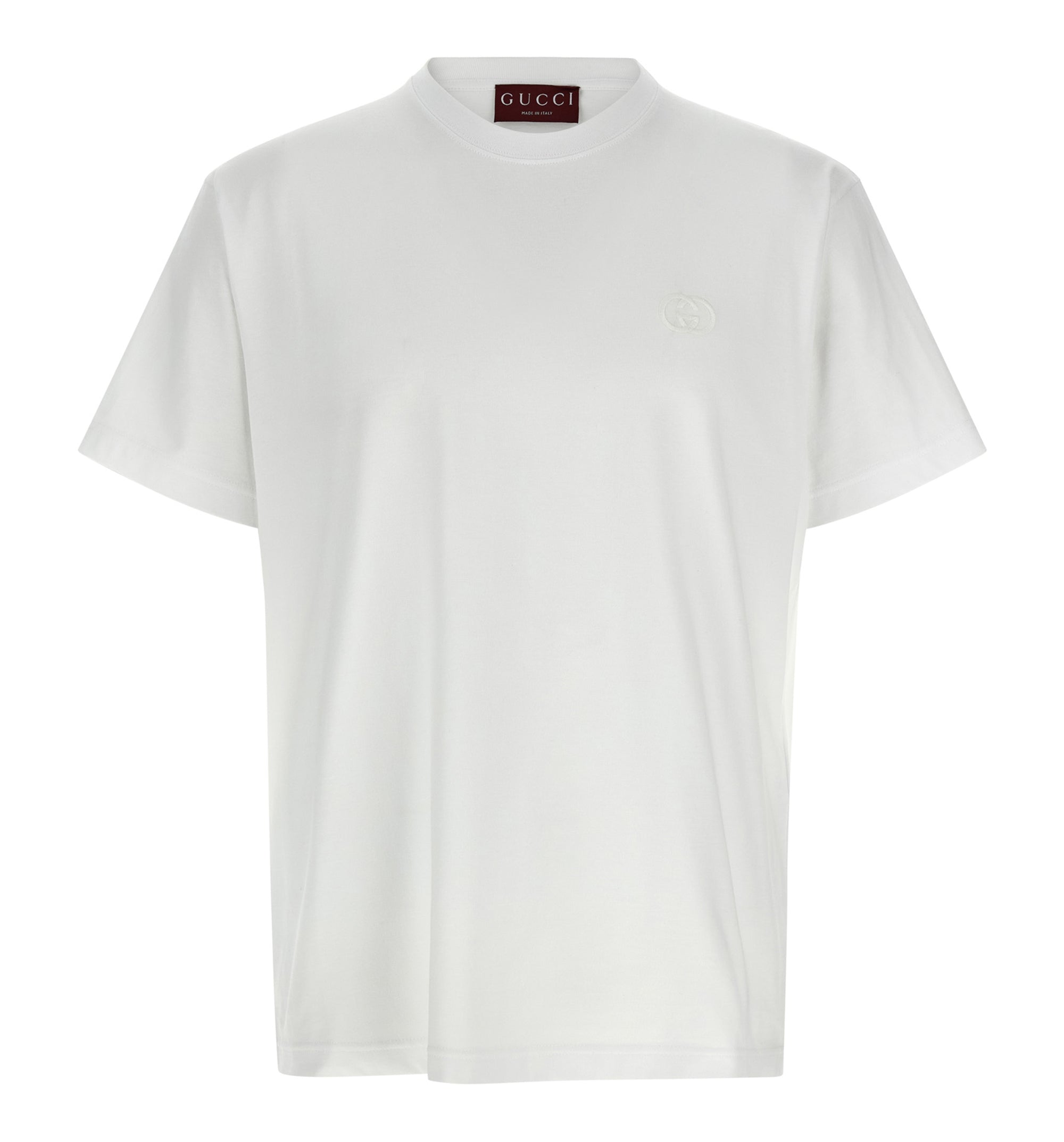 Logo Embroidered Crewneck T-Shirt