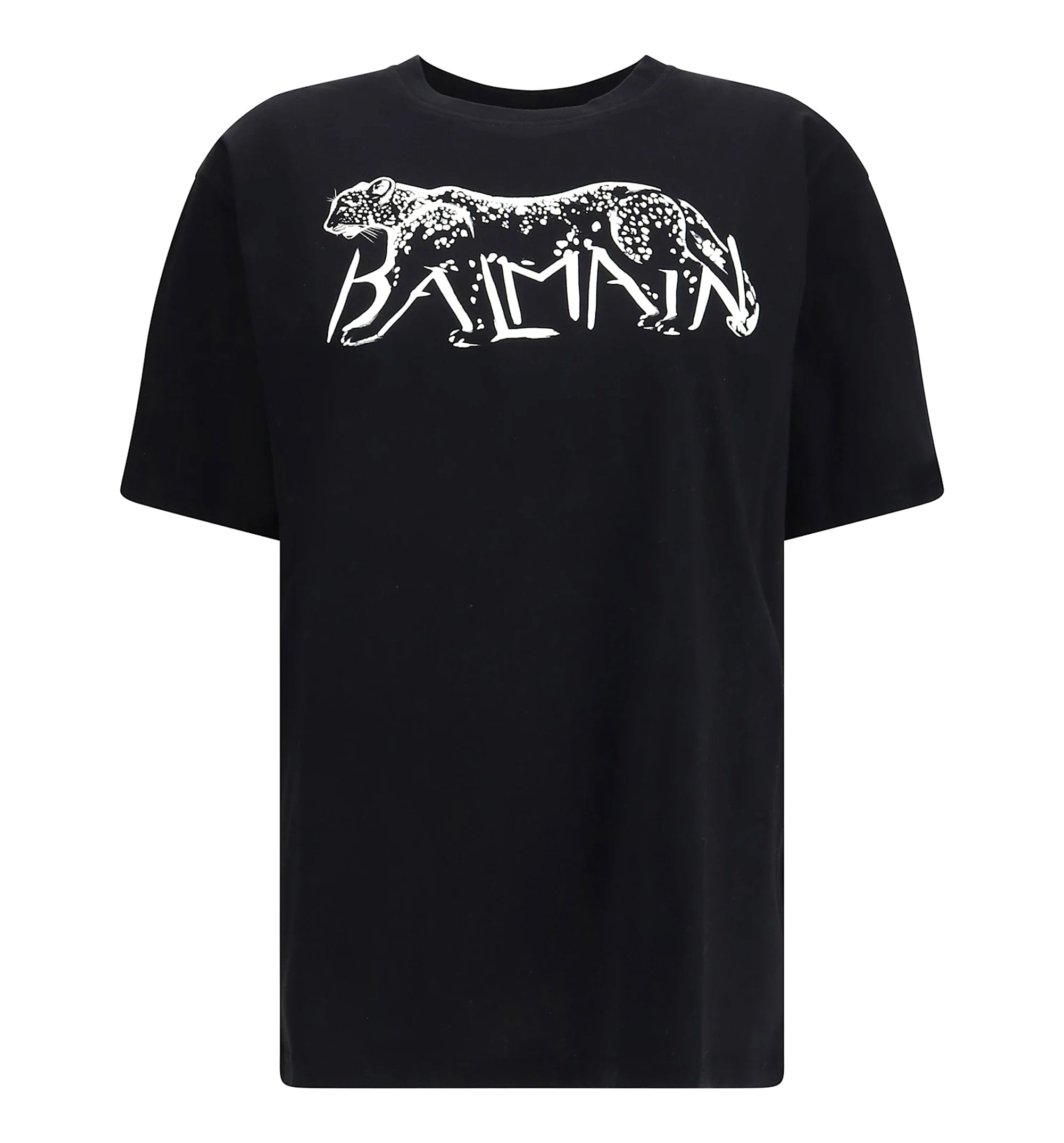 T-Shirt With Leopard Print