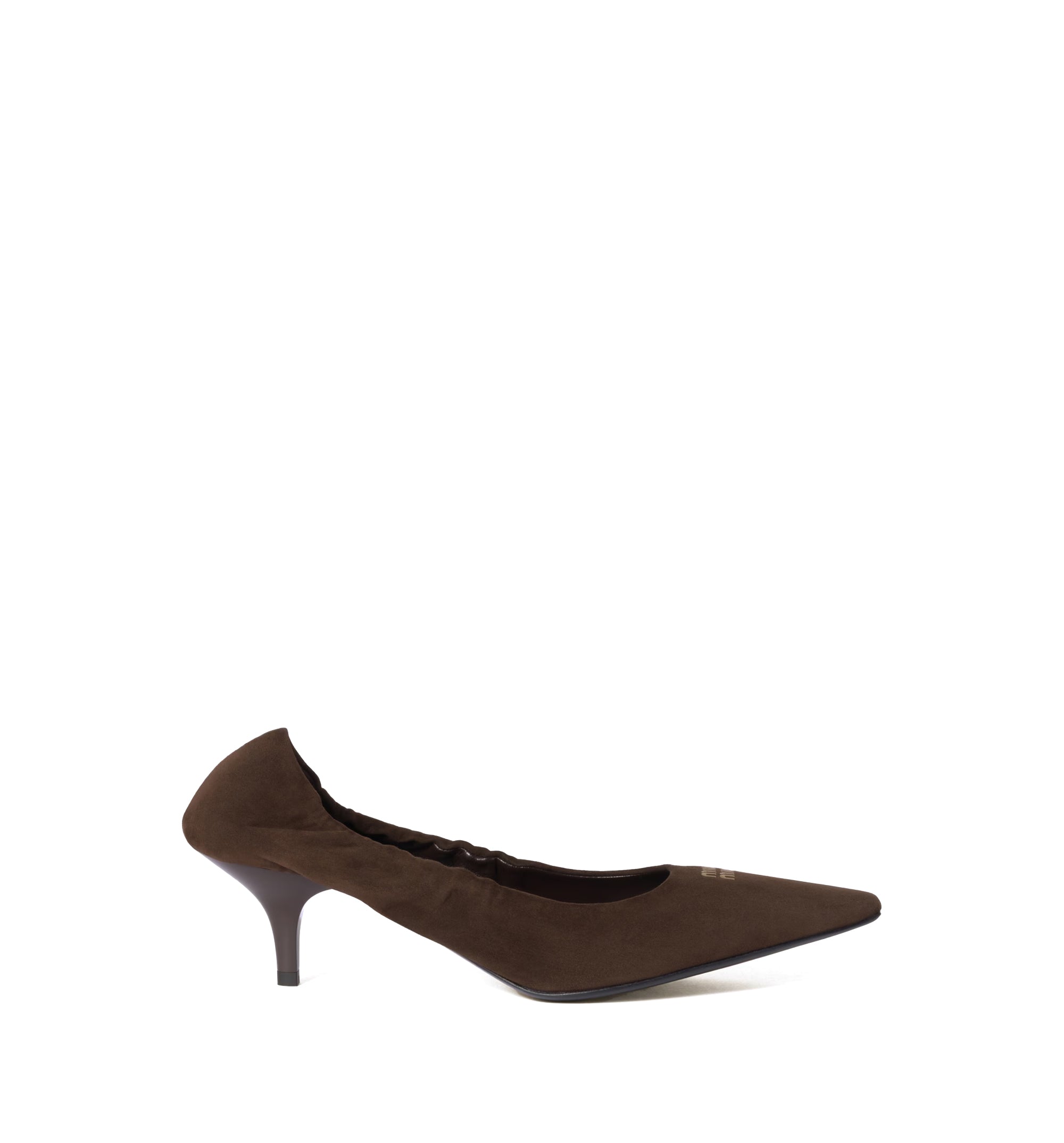 Ruches Suede Pumps