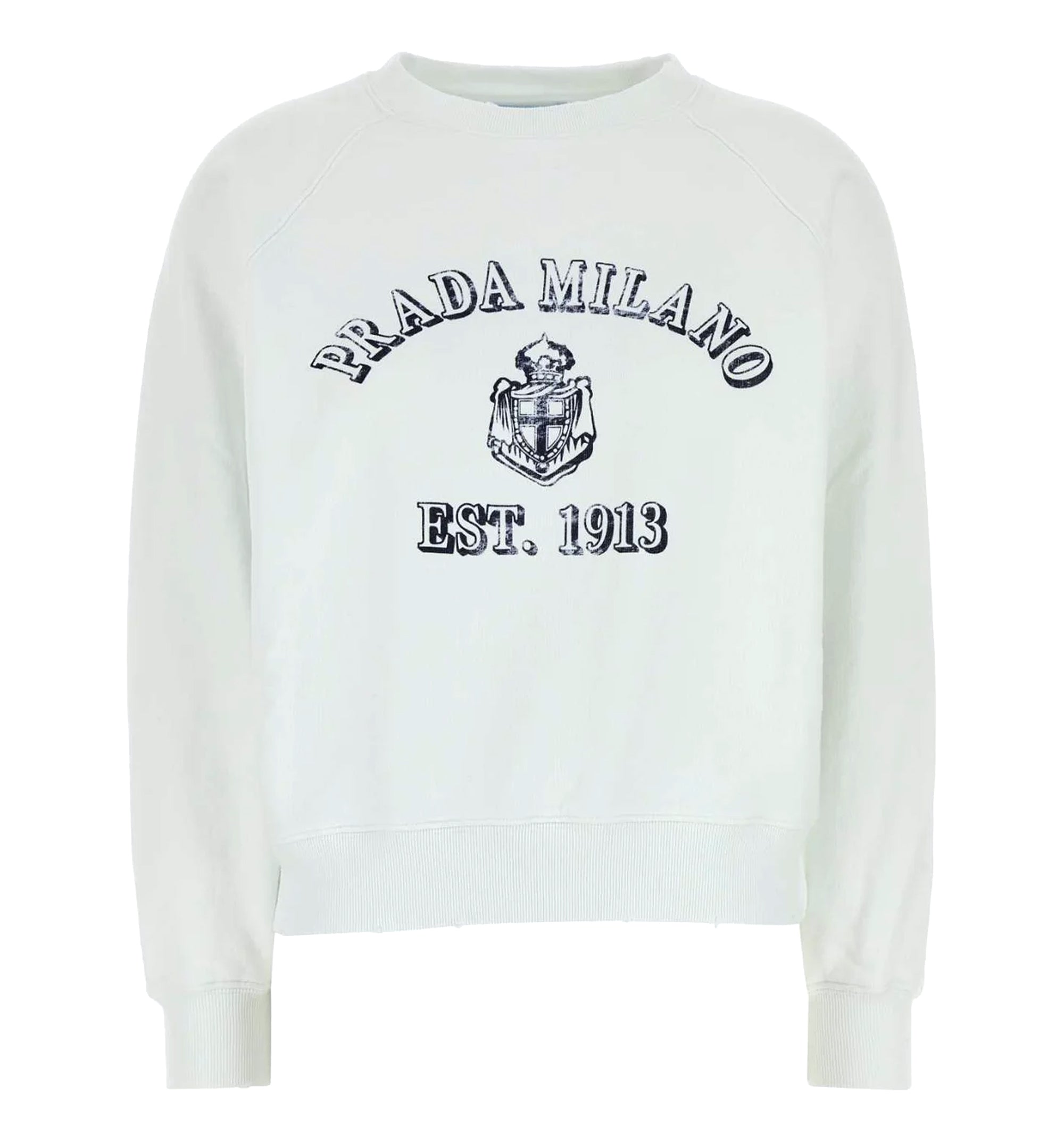 Cotton Crew-neck Sweatshirt
