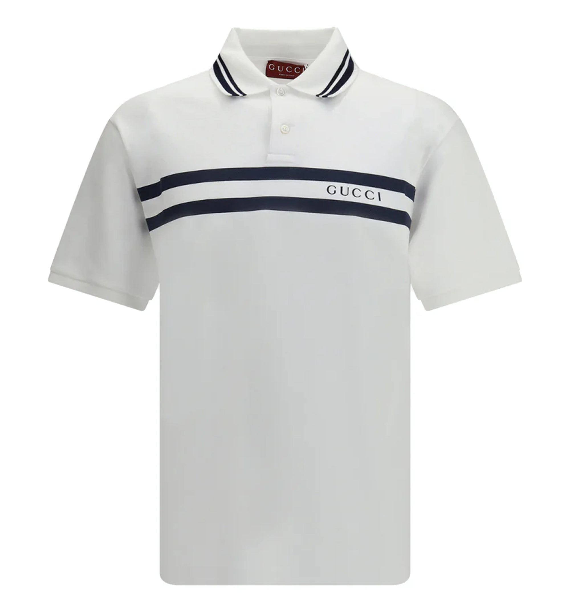 Cotton Piquet Polo Shirt With Embroidery