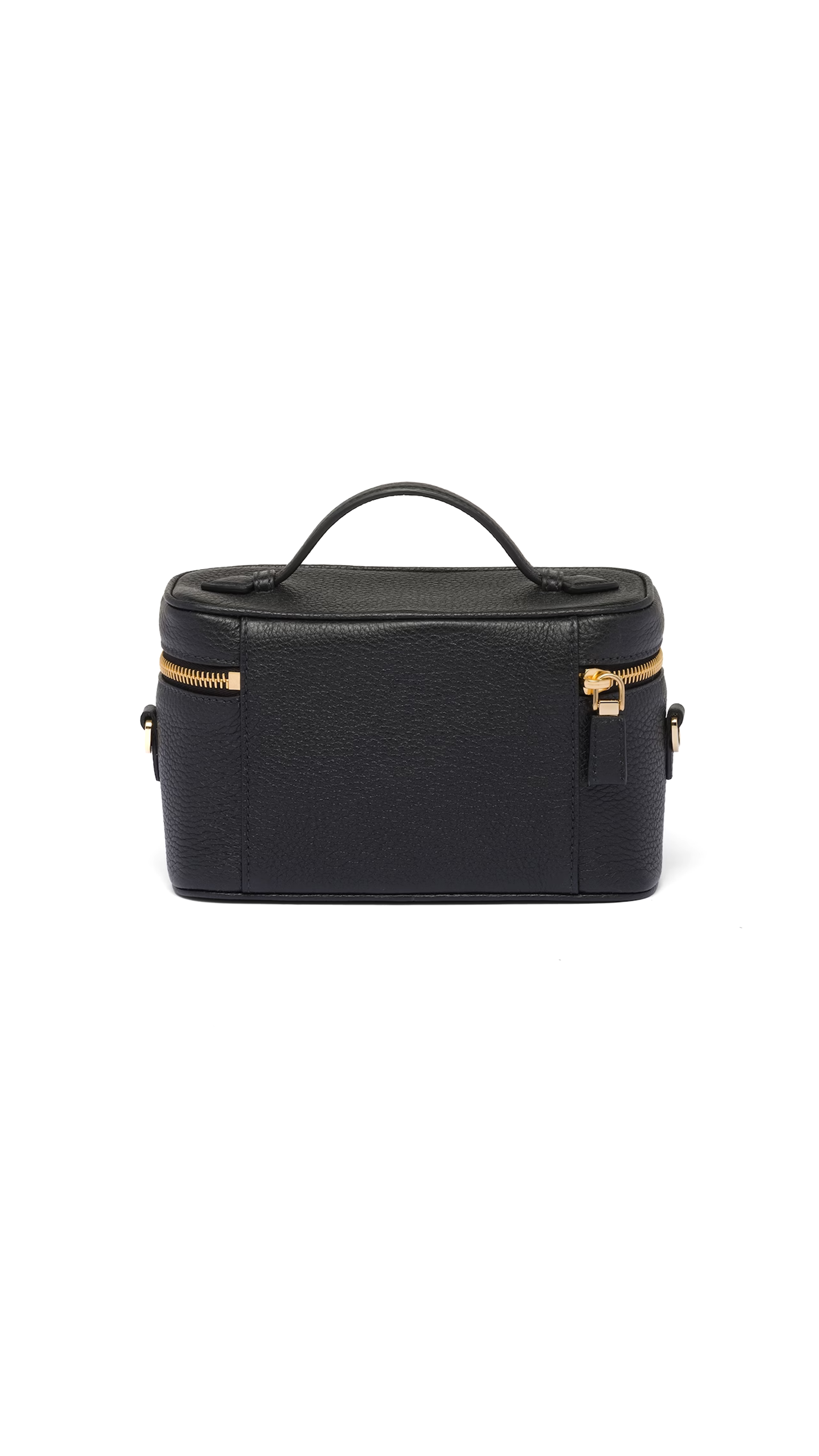 Mini Leather Bag - Black