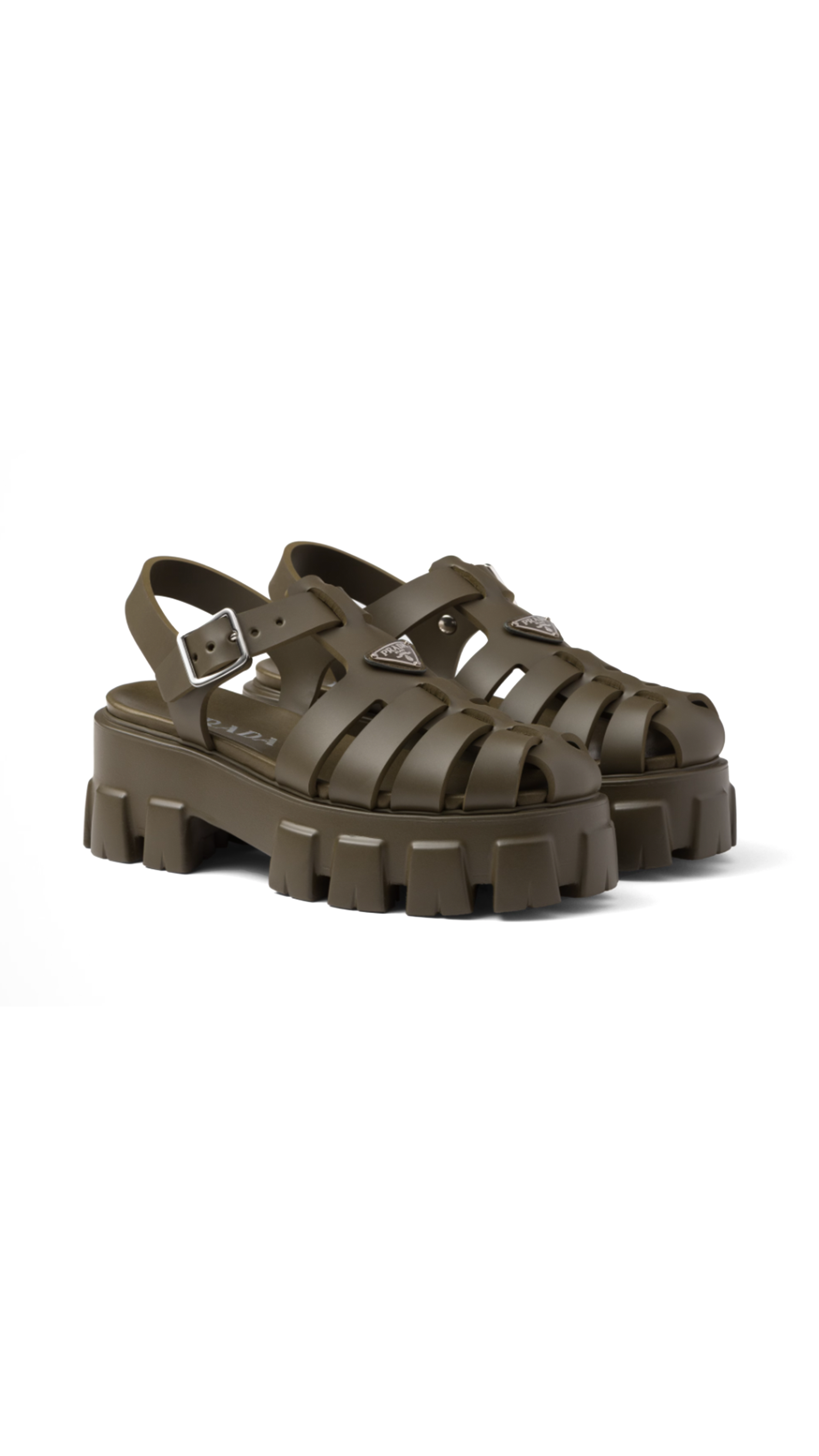 Foam Rubber Sandals - Military Green