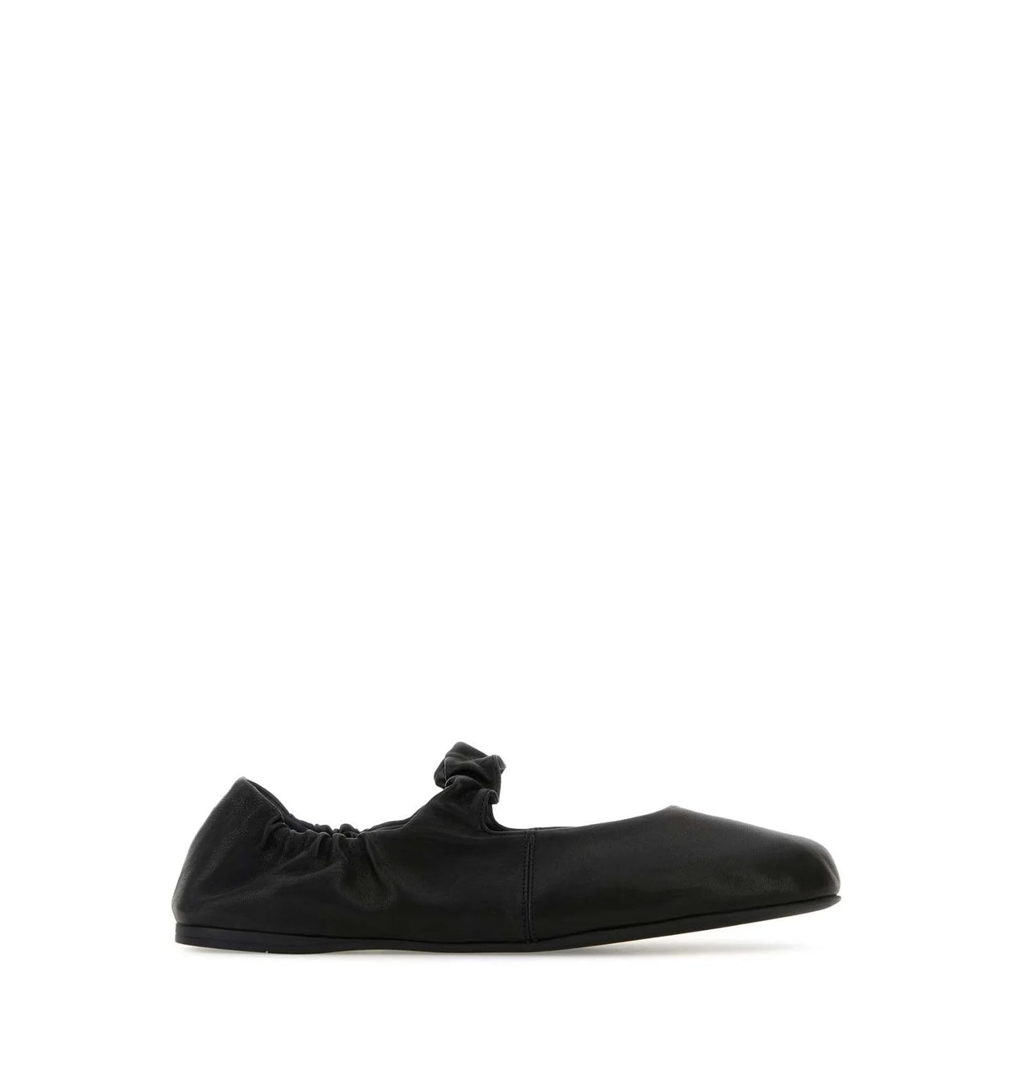 Ruches Nappa Leather Ballerinas