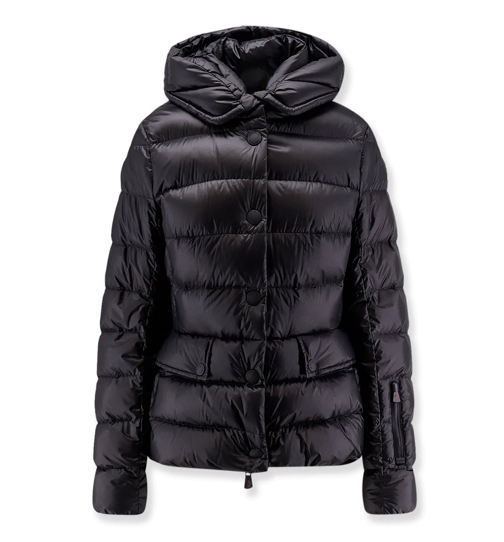 Armoniques Hooded Shearling-Trimmed Down Ski Jacket