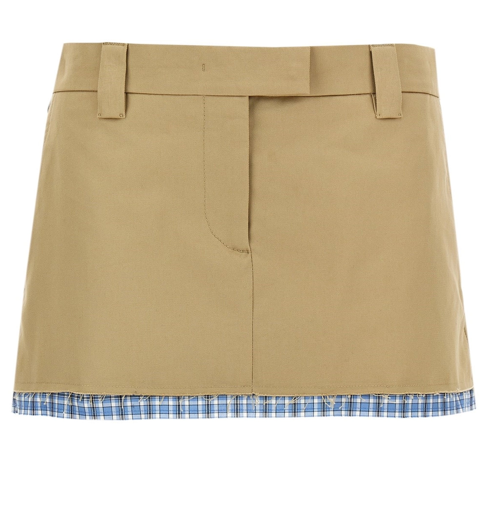 Chino Miniskirt