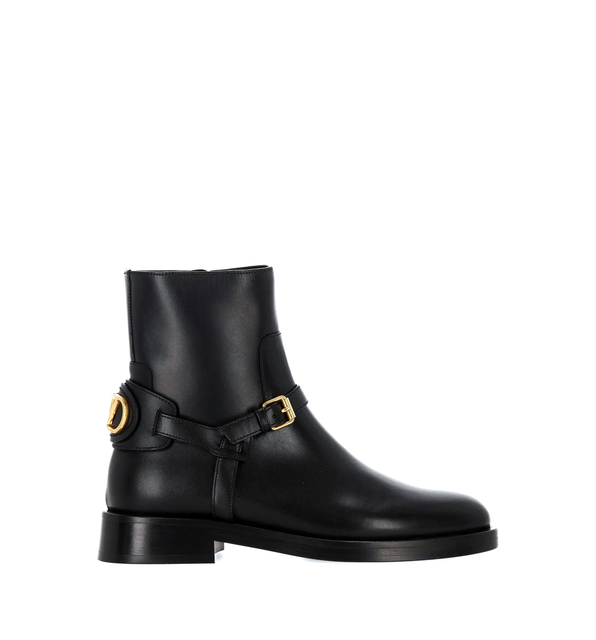 VLogo Signature Zip-Up Ankle Boots