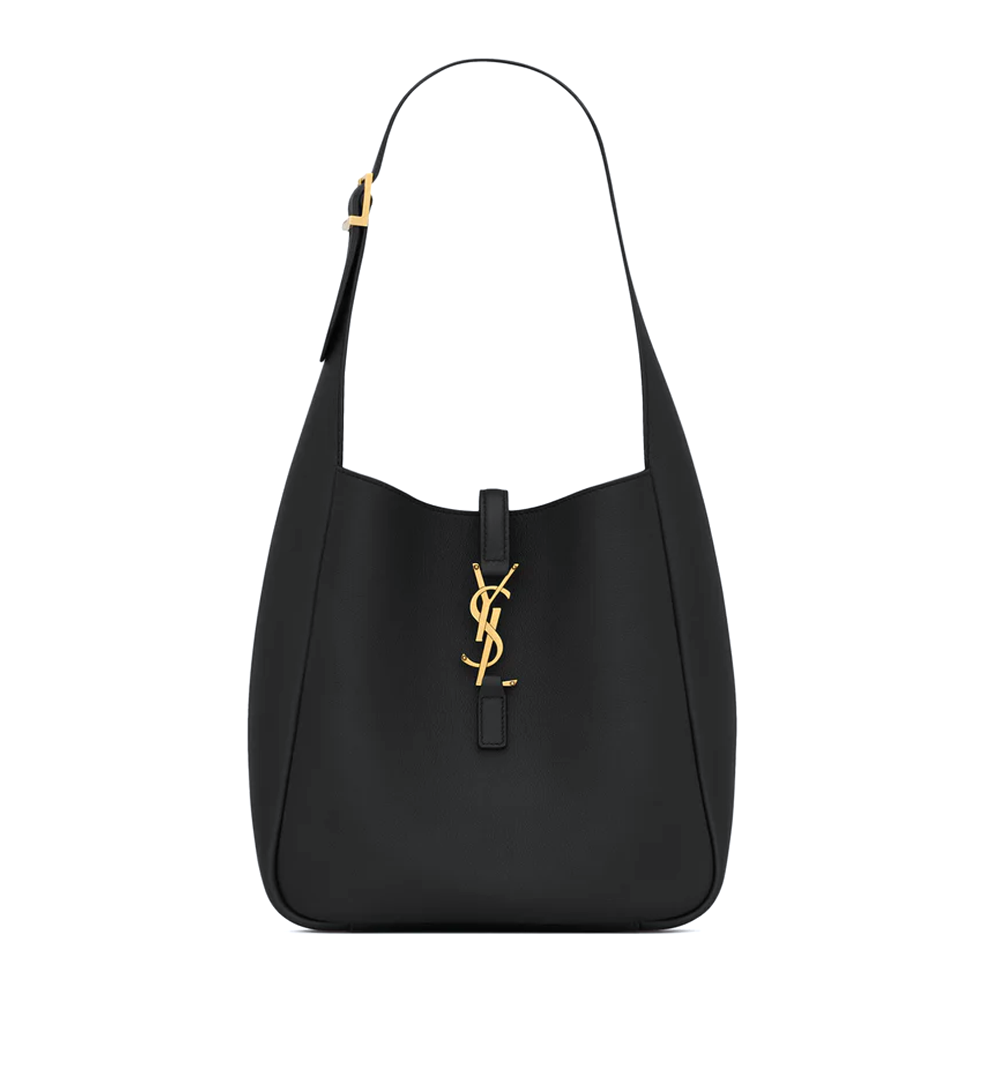 Le 5 à 7 Supple in Grained Leather - Black