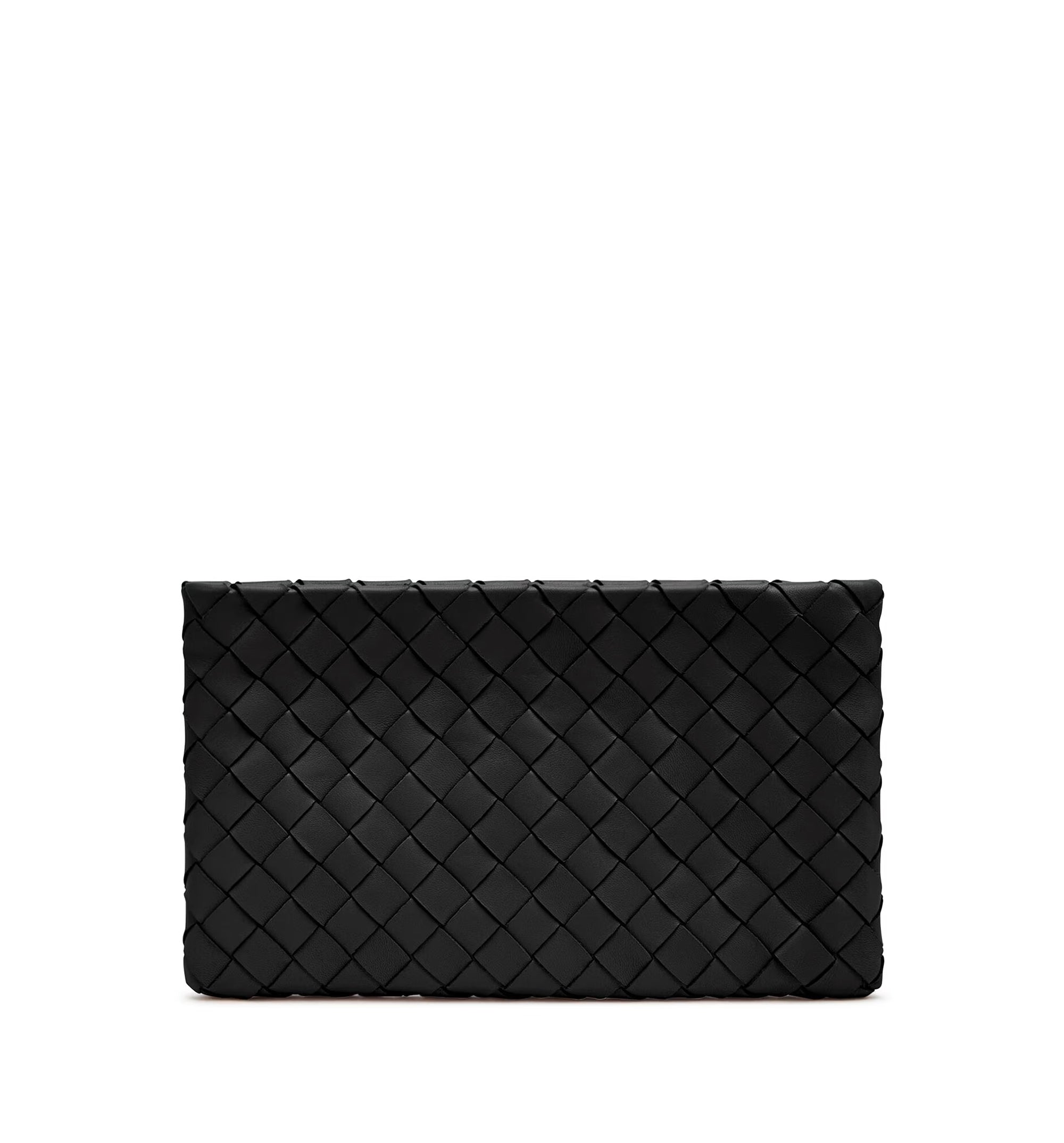 Intrecciato Small Flat Pouch