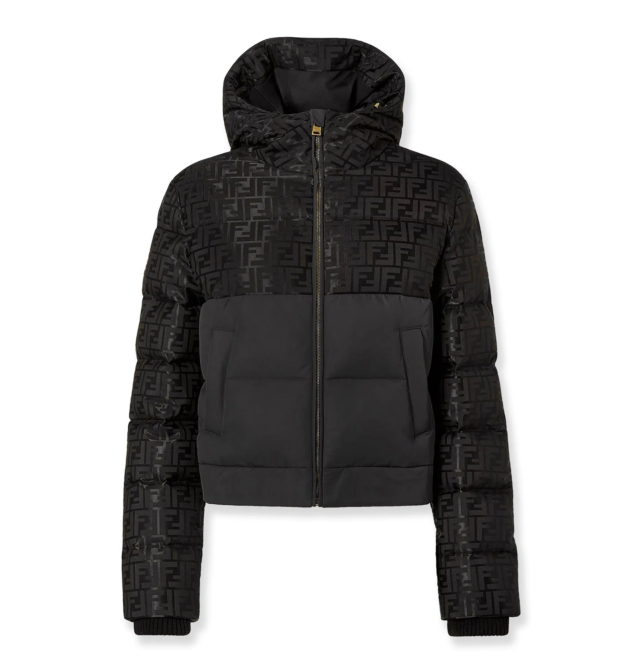 Down Jacket with FF Jacquard insert
