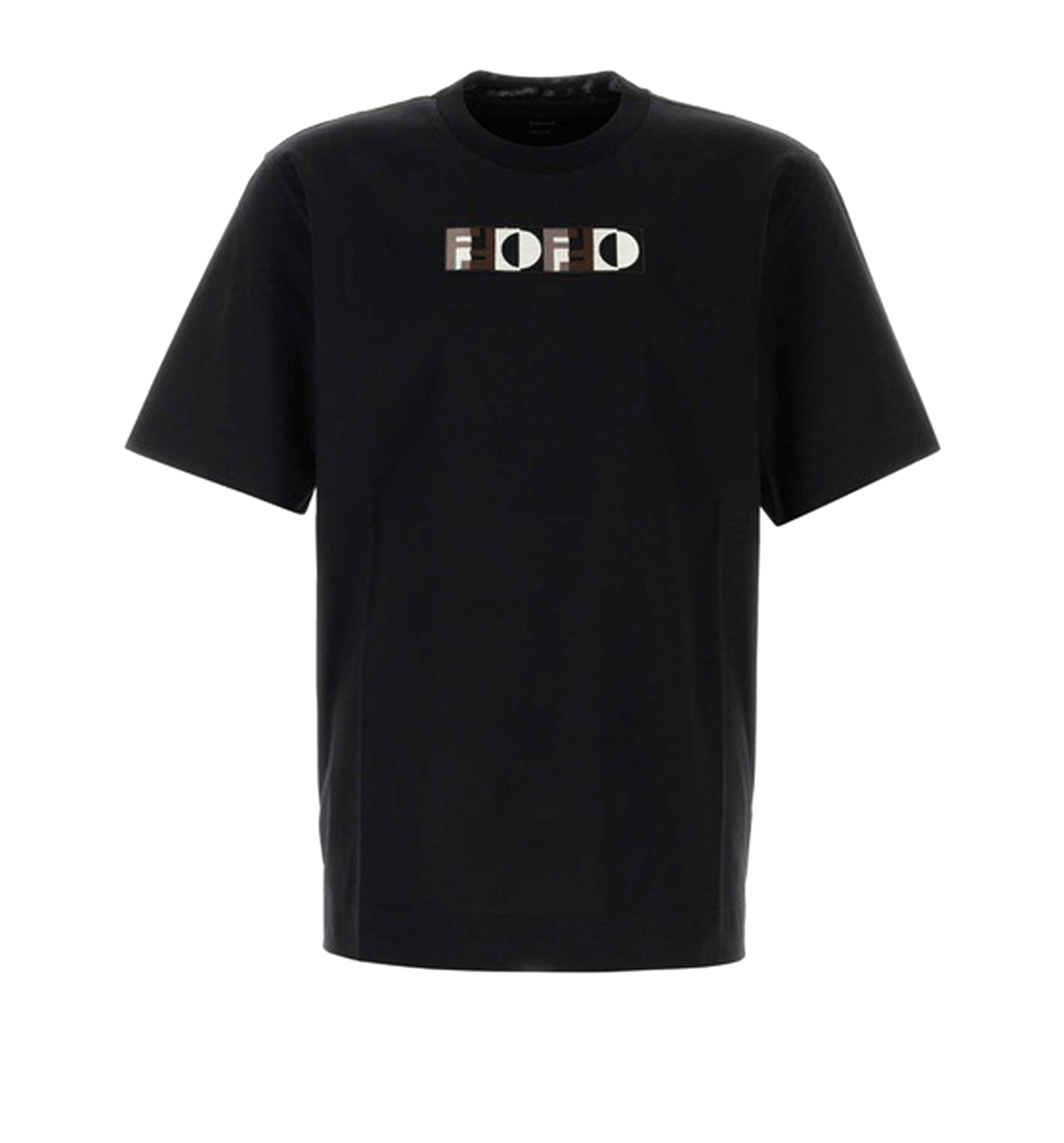'Fendi Optical' T-shirt - Black