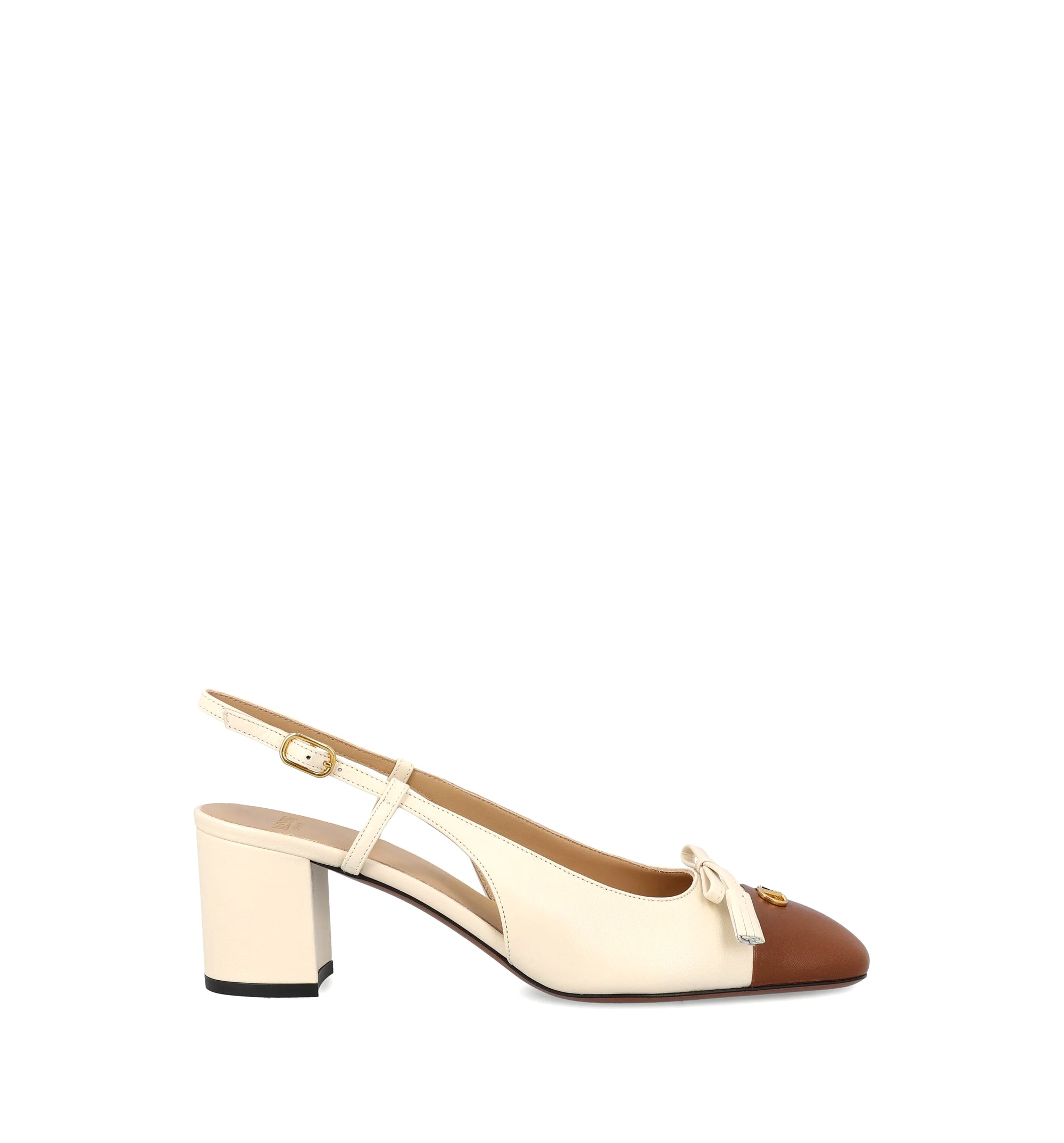 Valet Du Roi Leather Slingback Décolleté