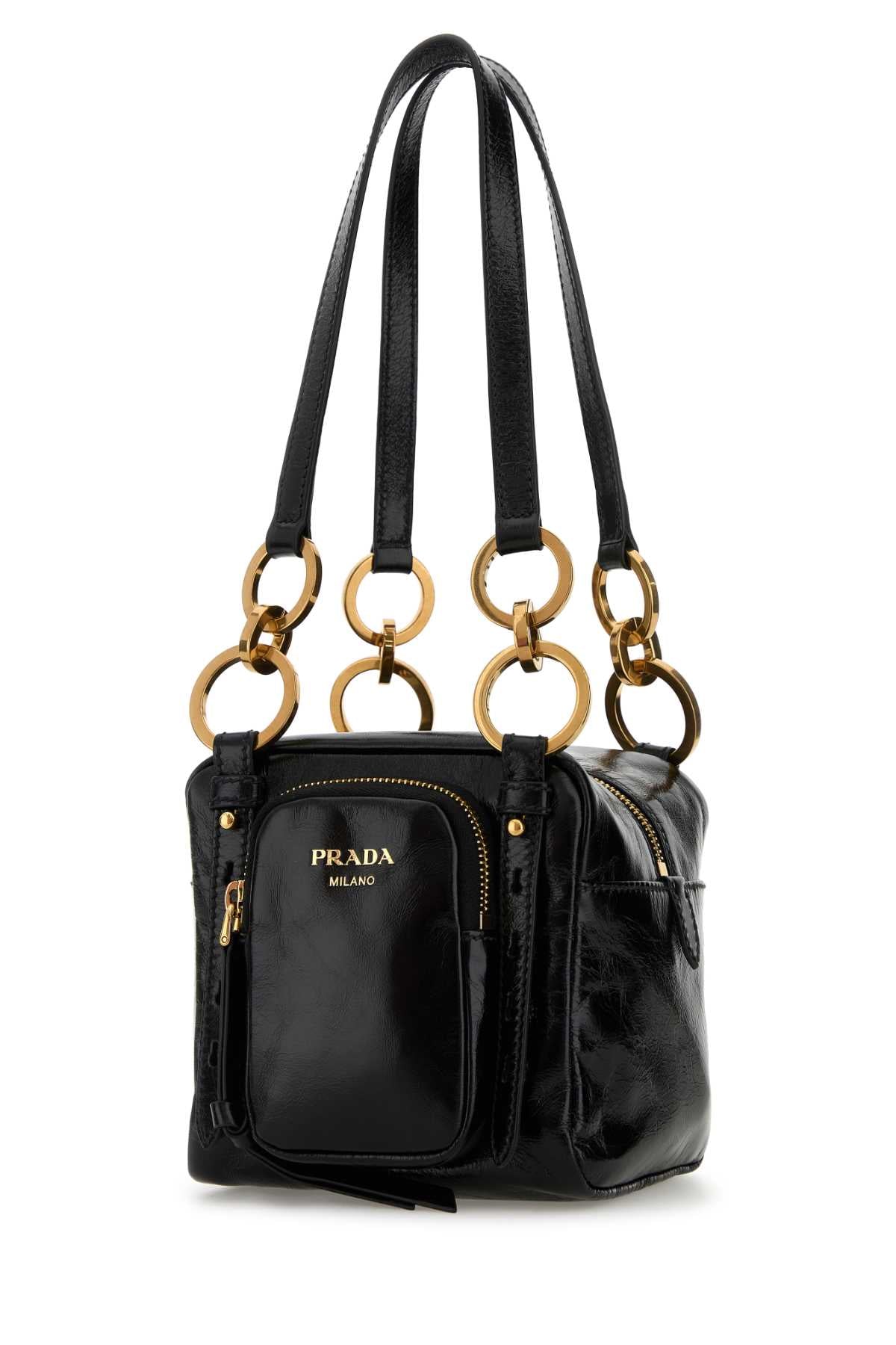 Dangle Mini Leather Top-handle Bag