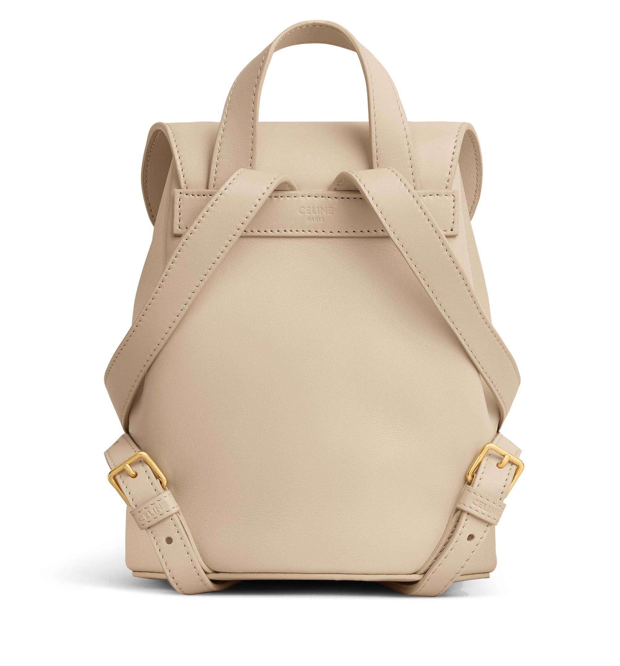 Bonnie Backpack in Smooth Calfskin - Nude