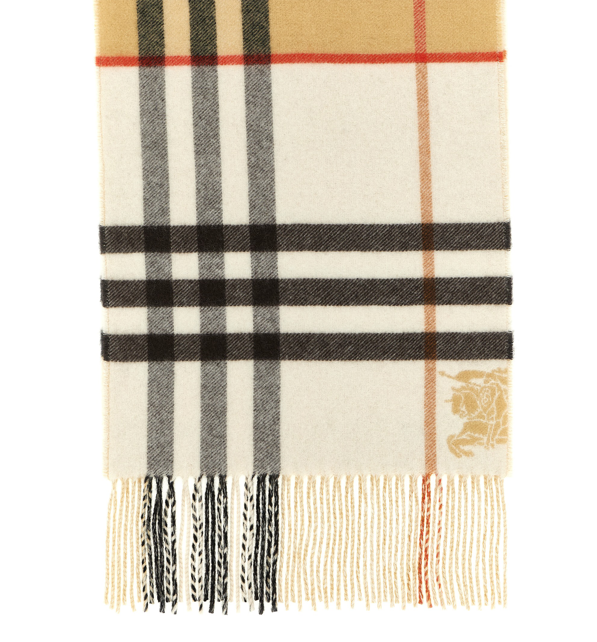 Reversible EKD Check Cashmere Scarf