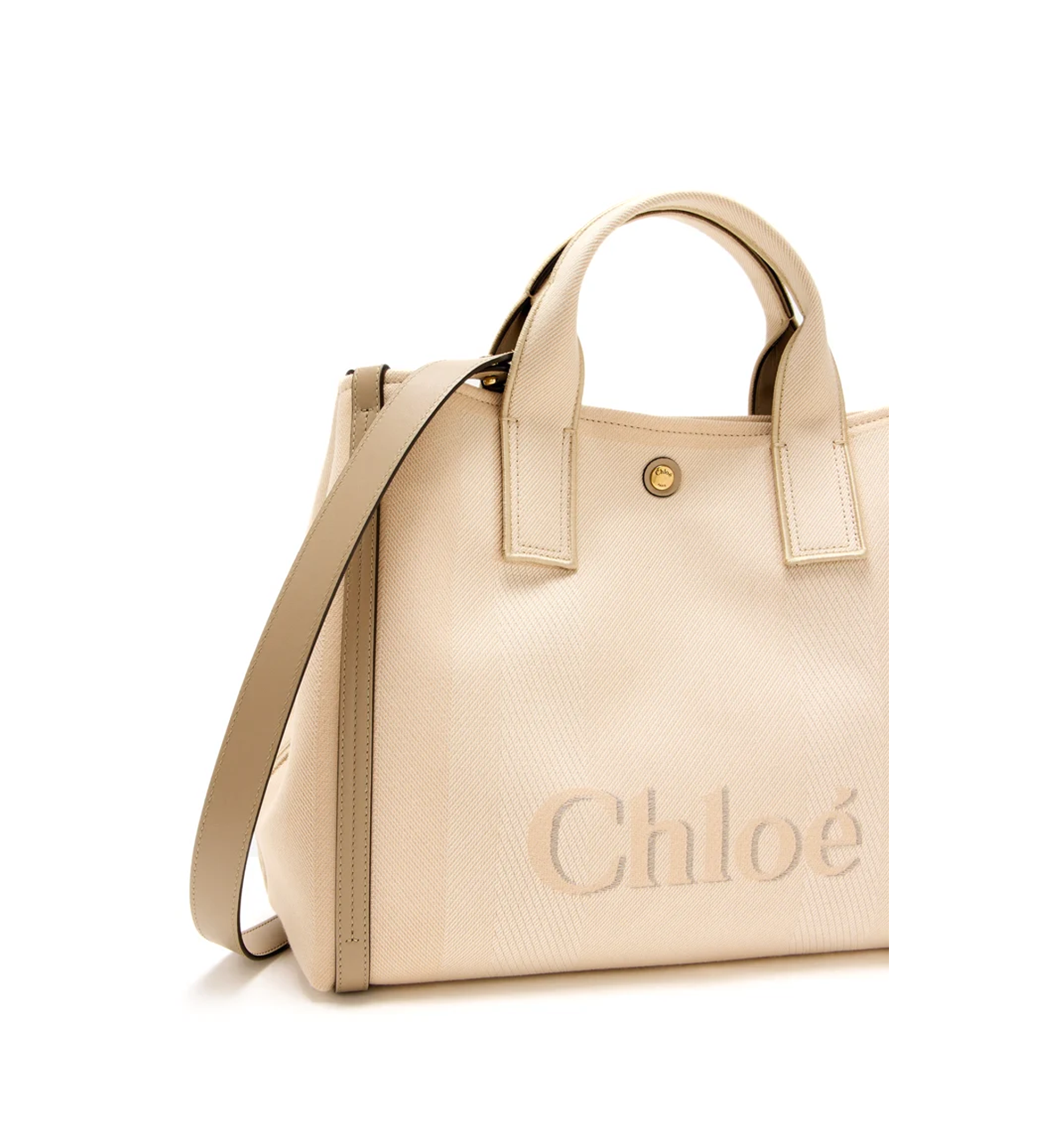 Chloé Carry Tote Bag in Canvas