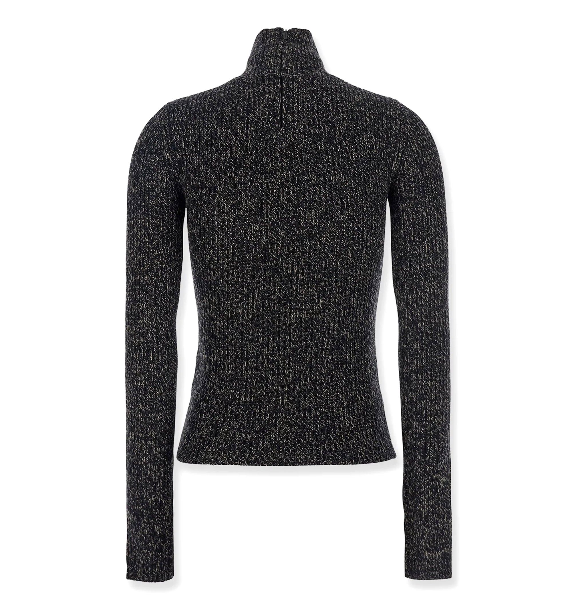 Wool And Cashmere Mouliné Turtleneck Jumper