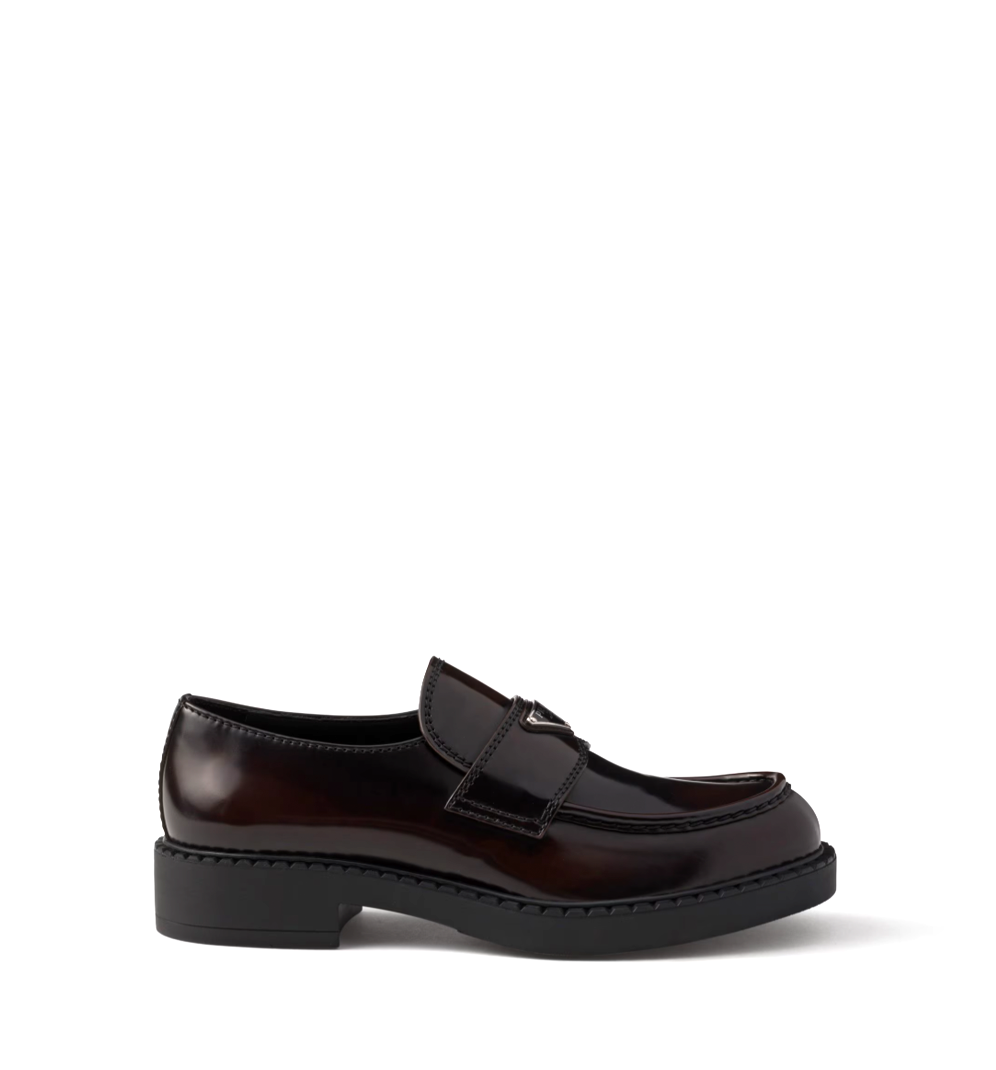 Brushed Leather Loafers