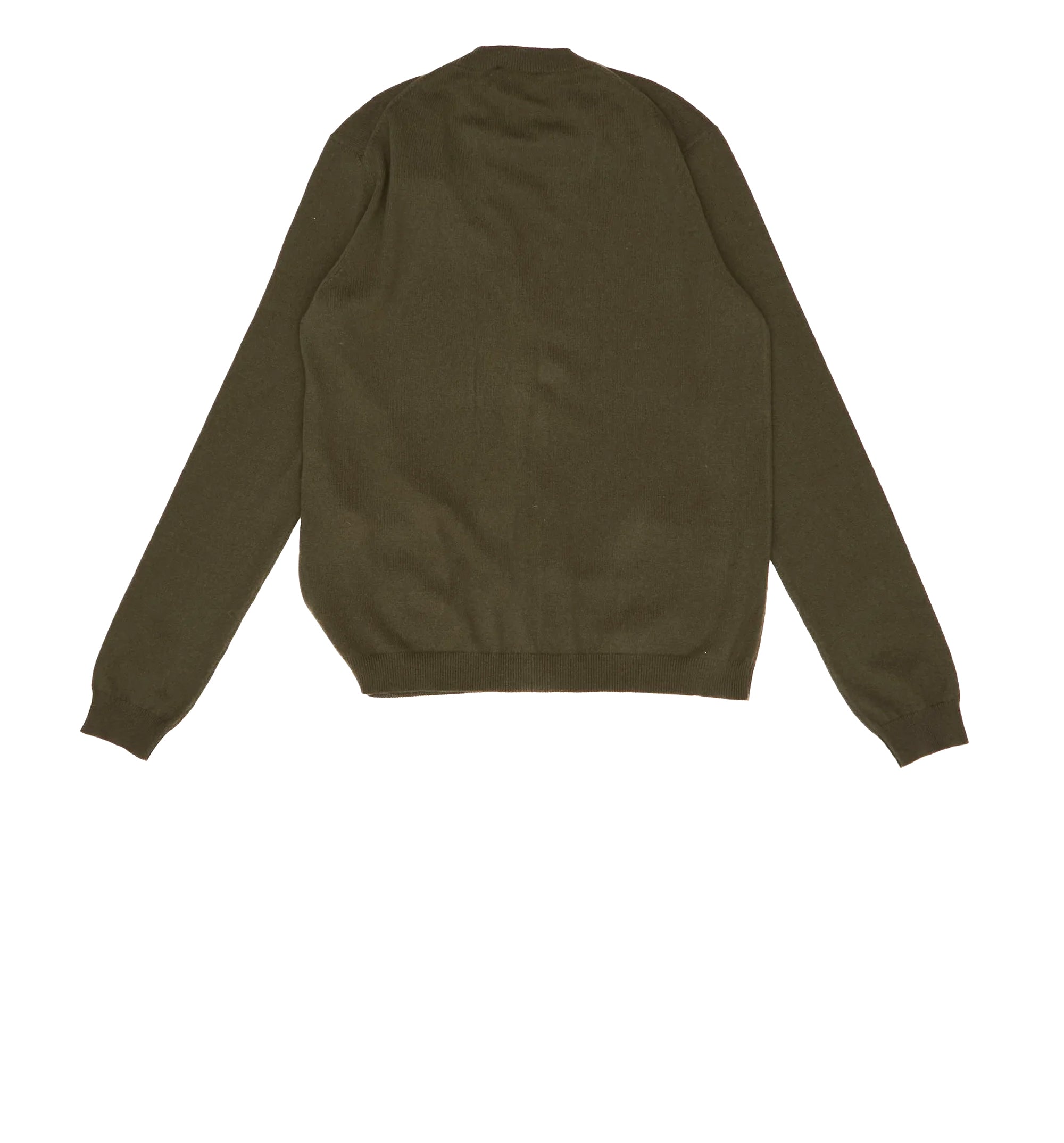 Fine Cashmere Cardigan With Intarsia