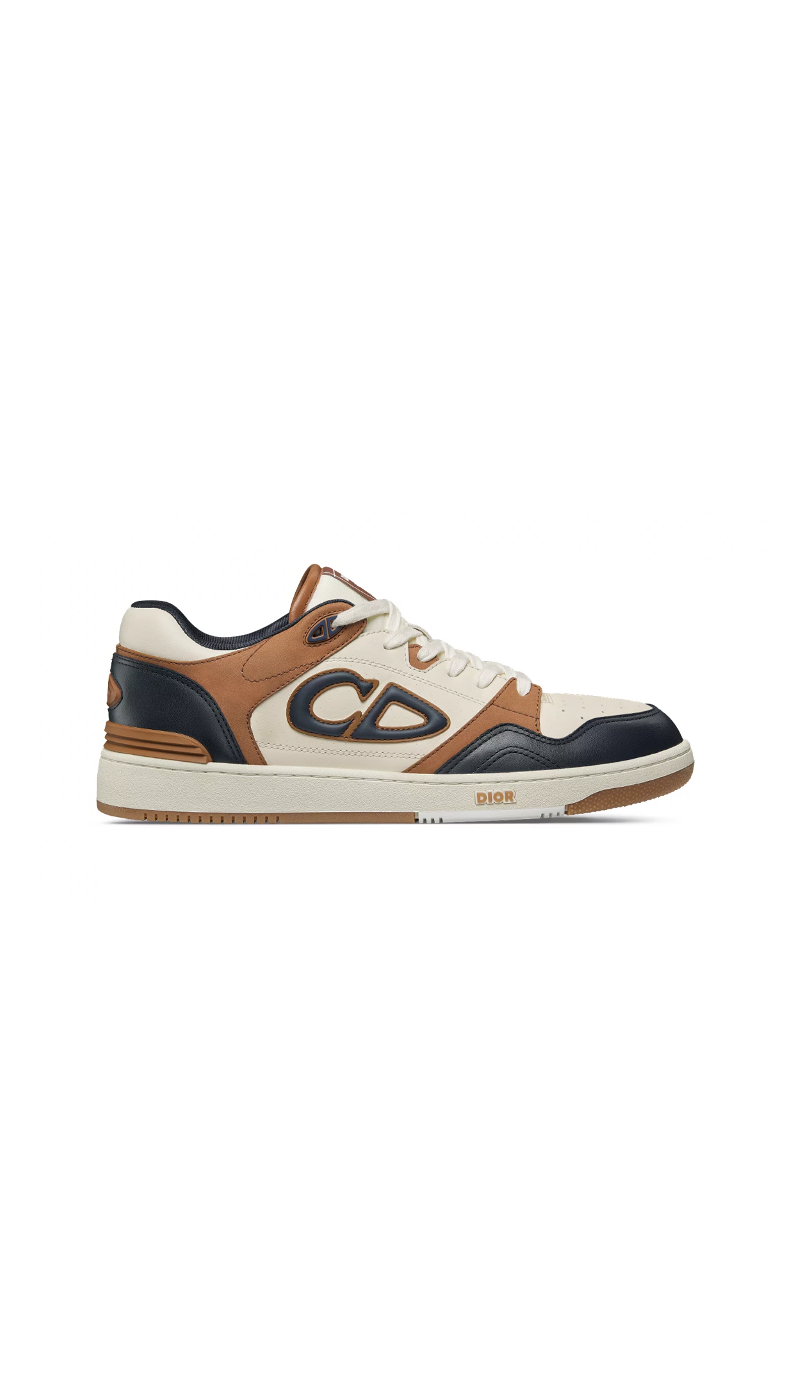 B57 Low-Top Sneaker - Cream/Brown/Navy