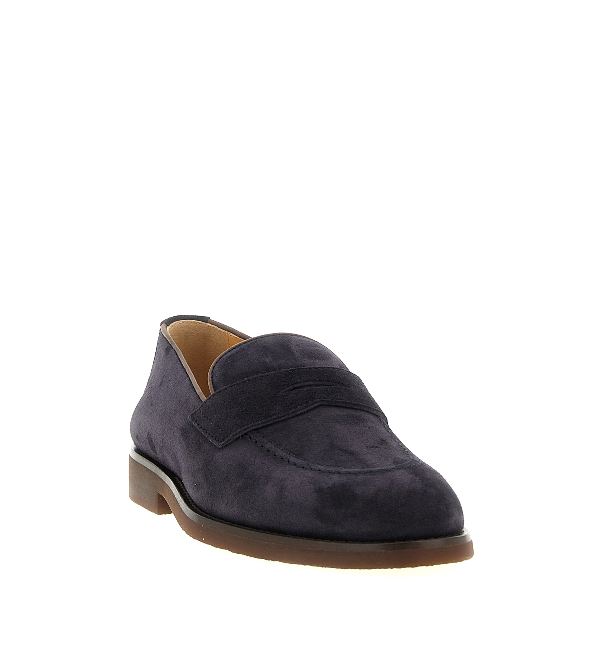 Suede Loafers