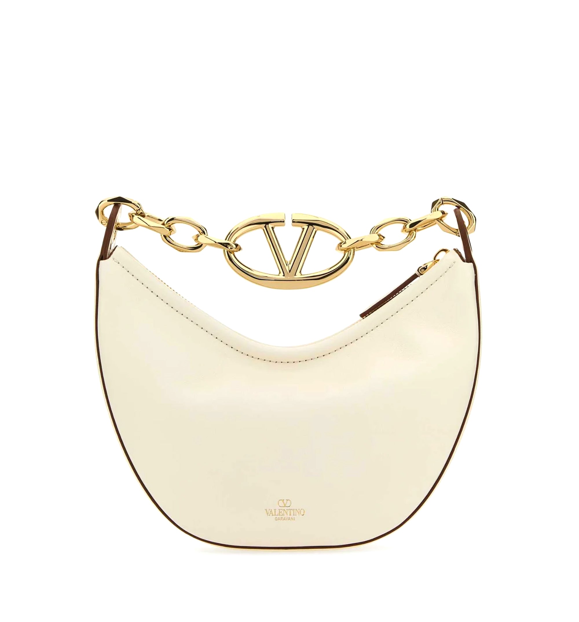 VLogo Signature Zip-Up Mini Hobo Bag