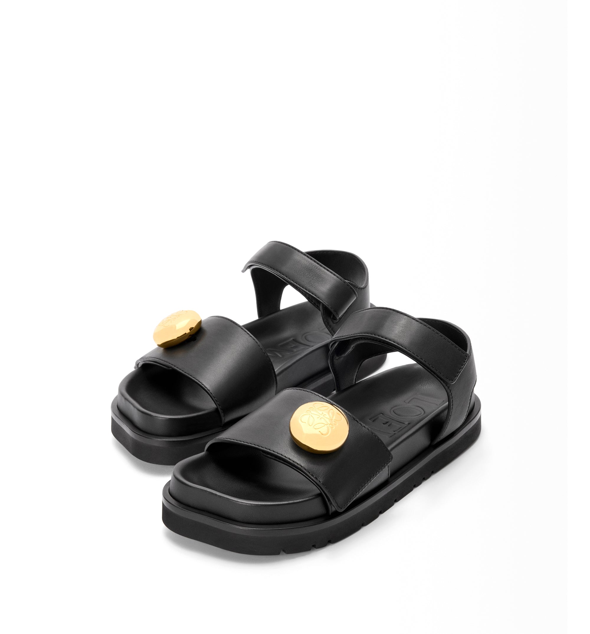 Pebble Fussbett Sandal in Soft Calfskin