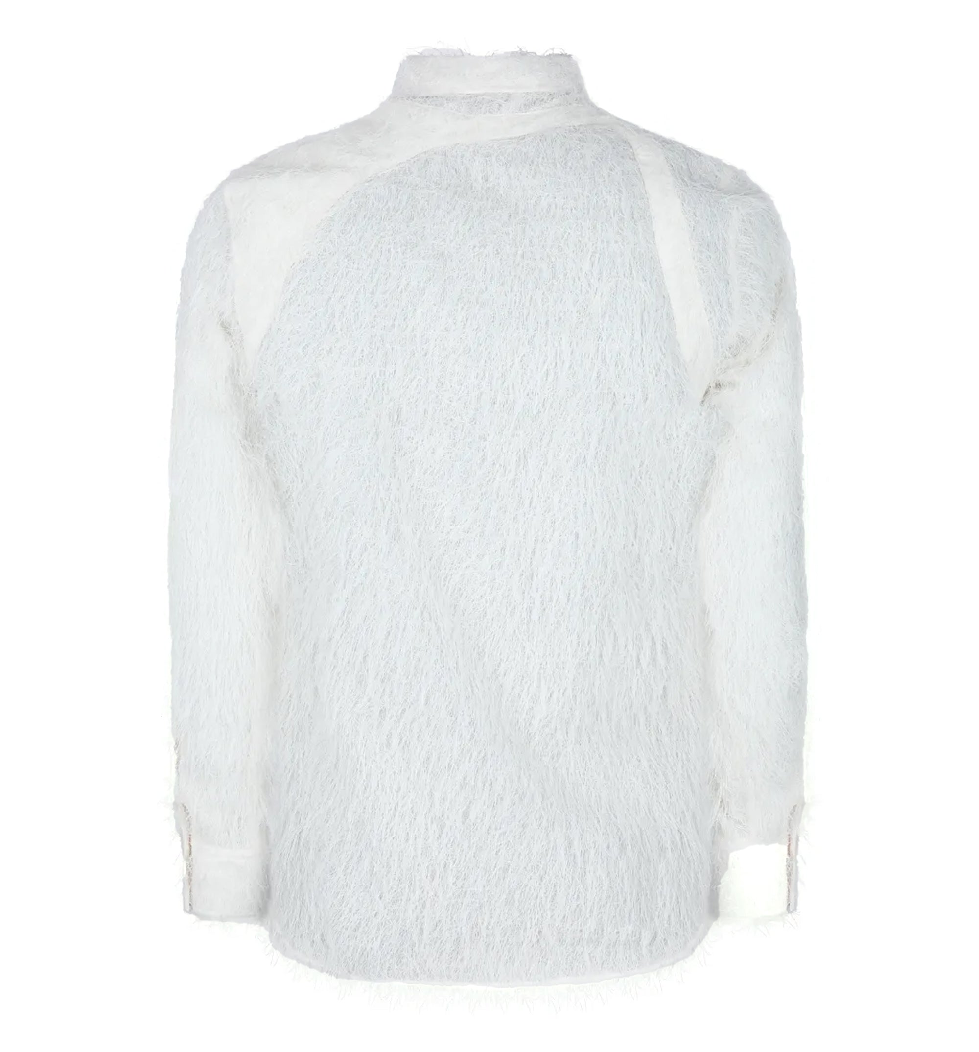 Buckle Detailed Fringed Shirt