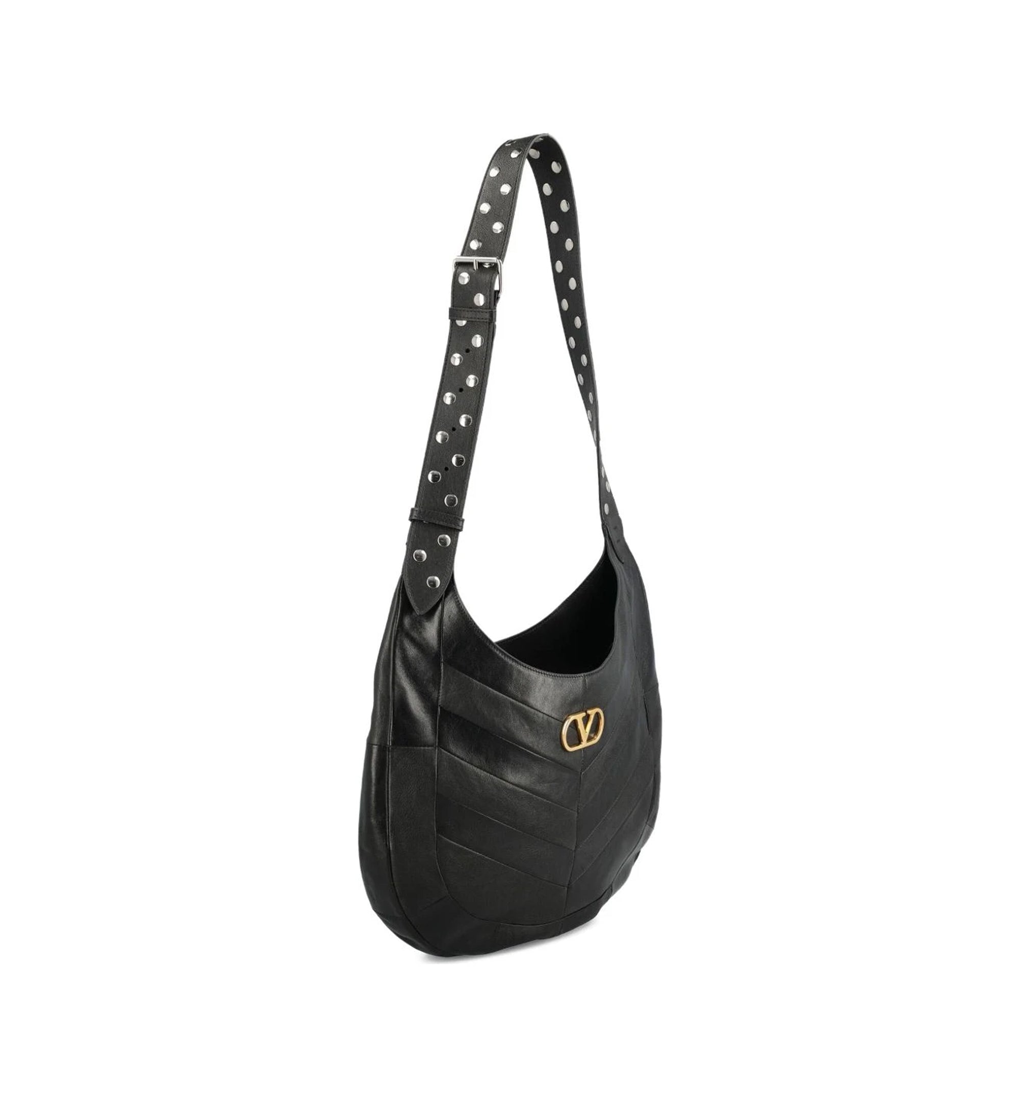 Hoboho Medium Nappa Leather Hobo Bag